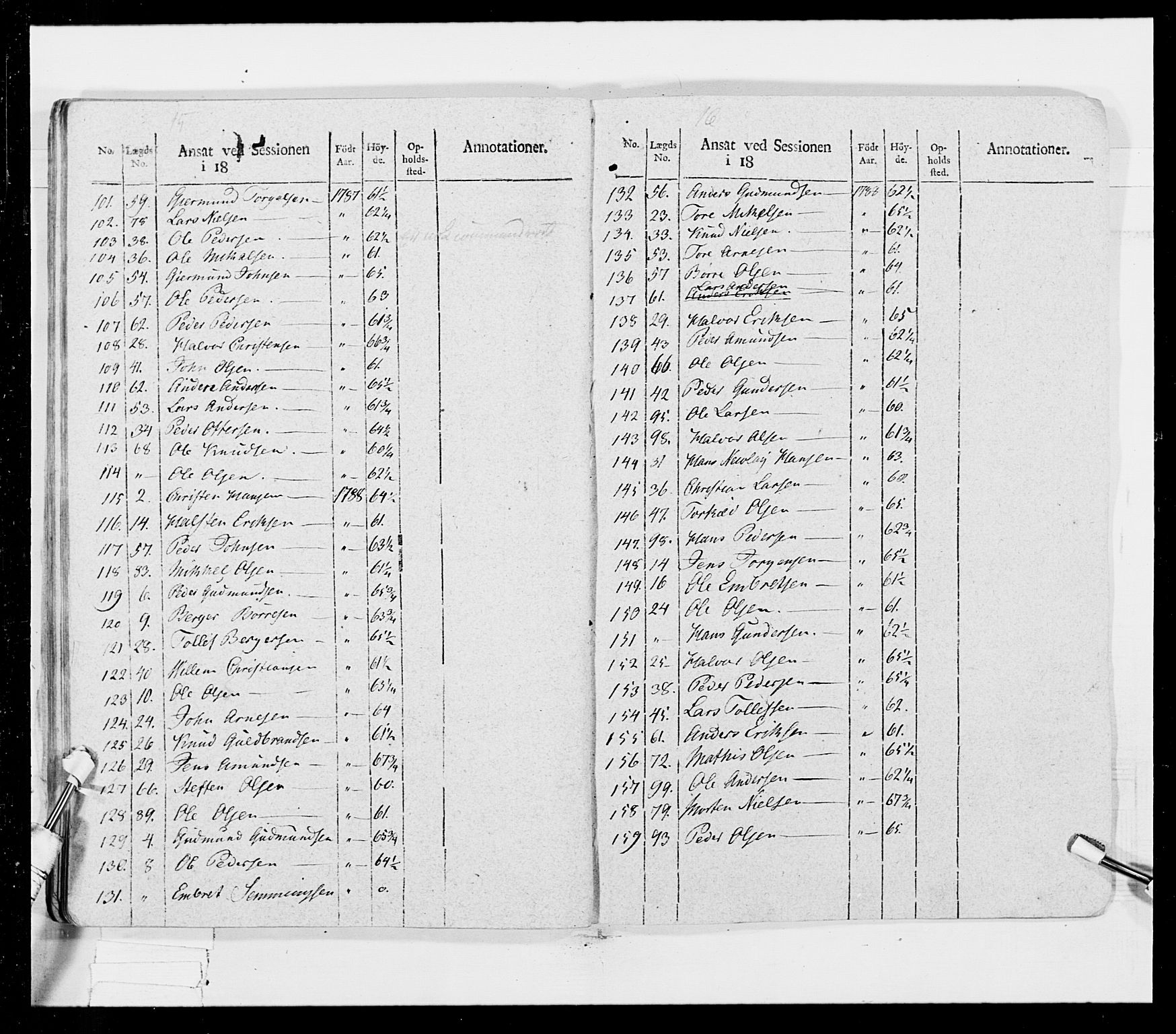 Generalitets- og kommissariatskollegiet, Det kongelige norske kommissariatskollegium, AV/RA-EA-5420/E/Eh/L0026: Skiløperkompaniene, 1805-1810, p. 329