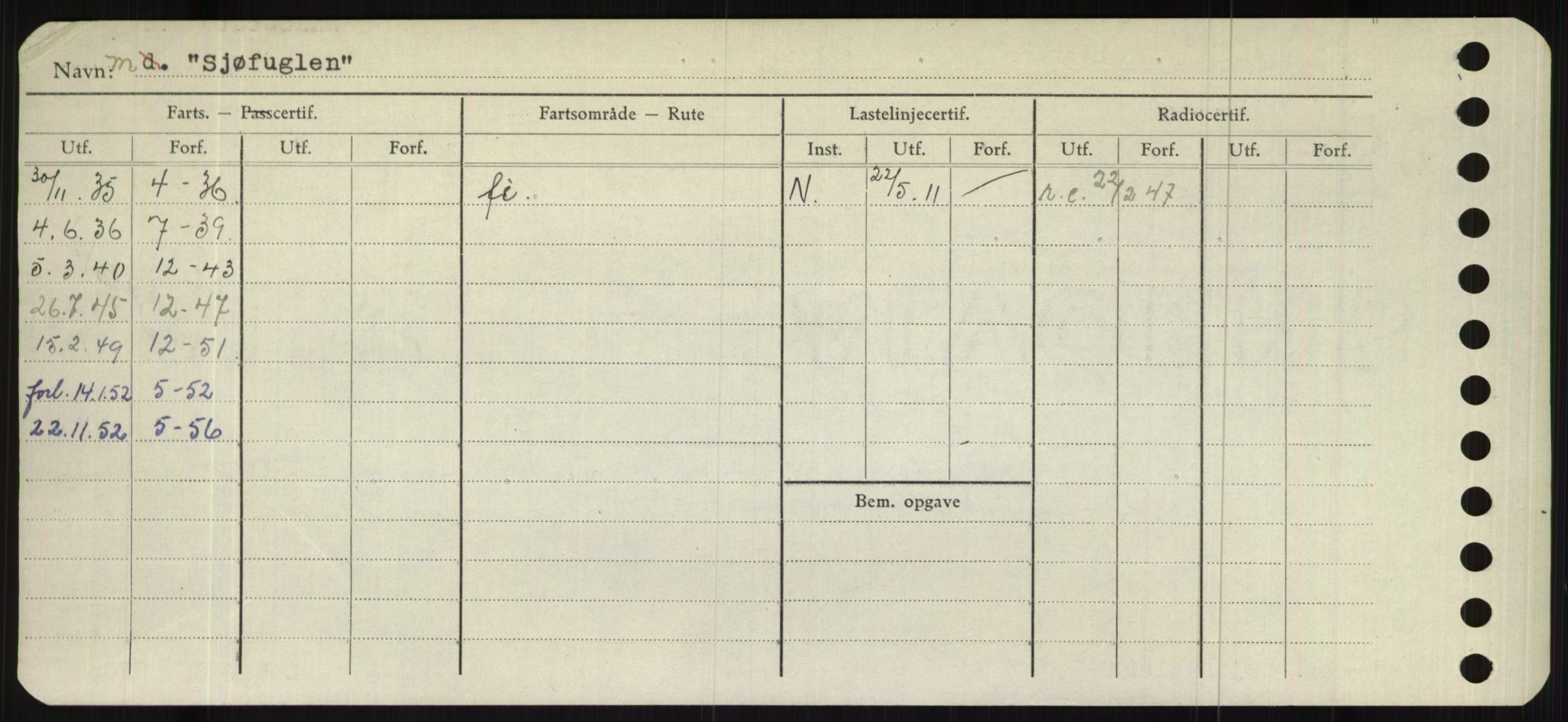 Sjøfartsdirektoratet med forløpere, Skipsmålingen, AV/RA-S-1627/H/Hb/L0004: Fartøy, O-S, p. 350