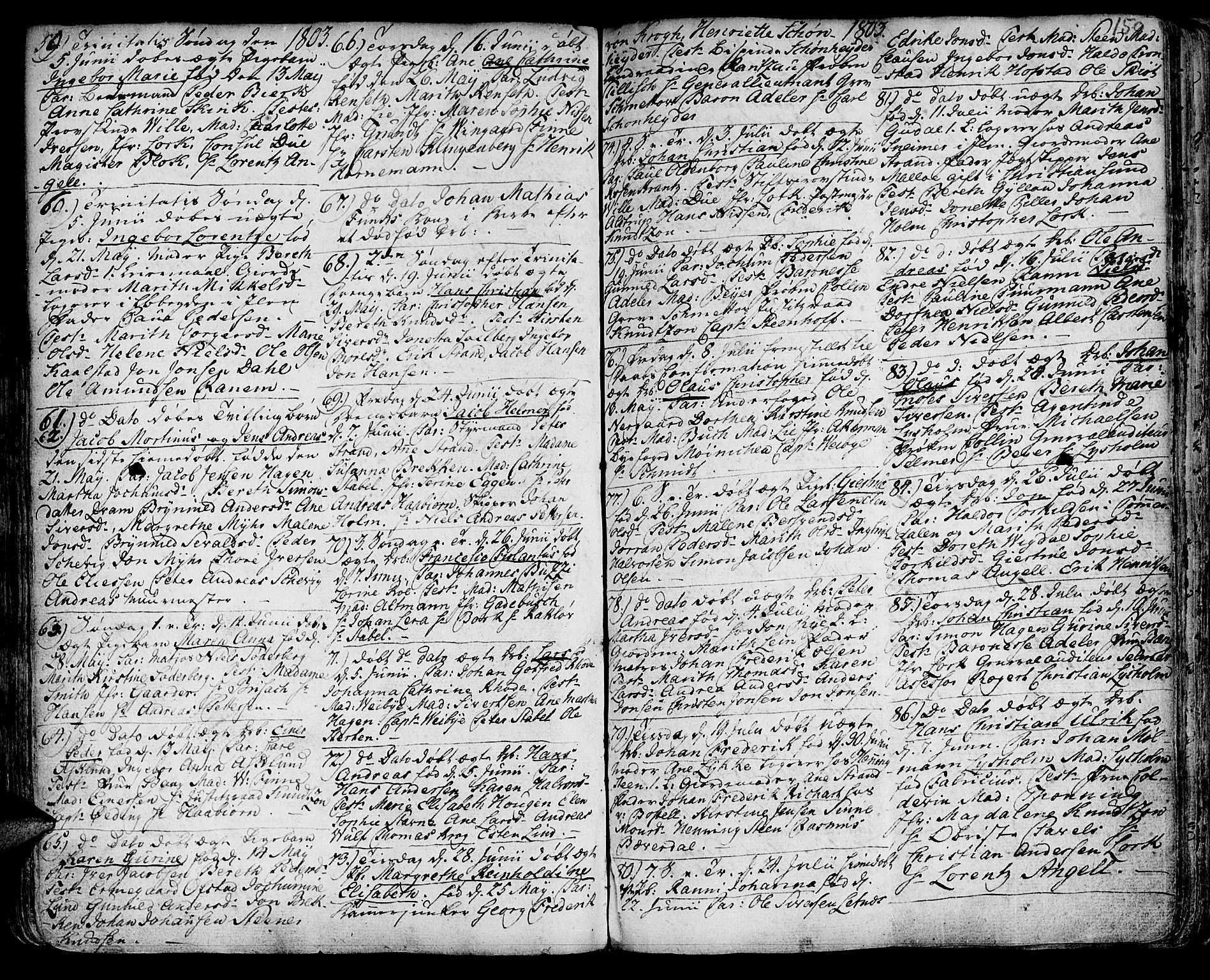 Ministerialprotokoller, klokkerbøker og fødselsregistre - Sør-Trøndelag, SAT/A-1456/601/L0039: Parish register (official) no. 601A07, 1770-1819, p. 150