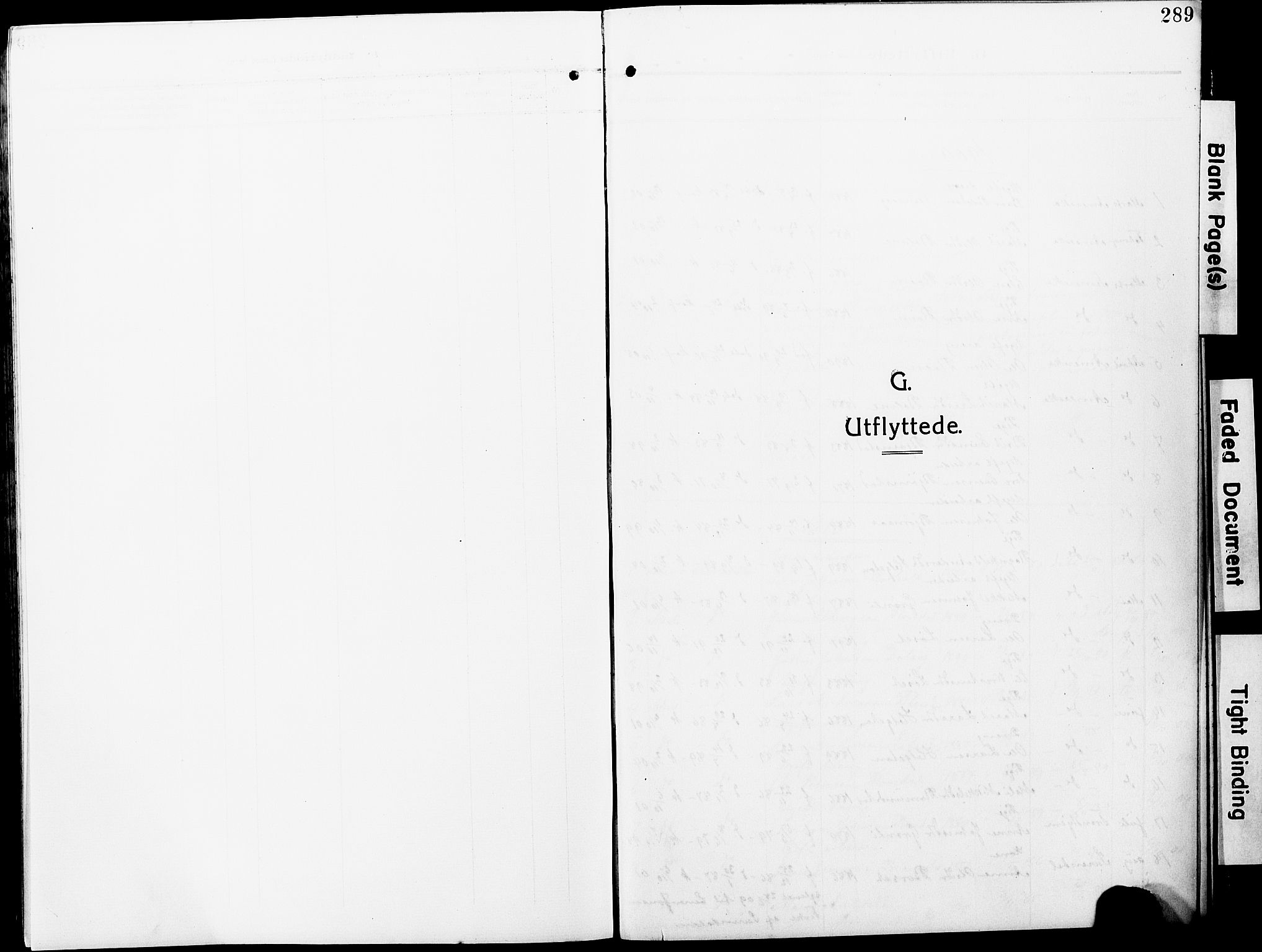 Ministerialprotokoller, klokkerbøker og fødselsregistre - Møre og Romsdal, SAT/A-1454/598/L1079: Parish register (copy) no. 598C04, 1909-1927, p. 289