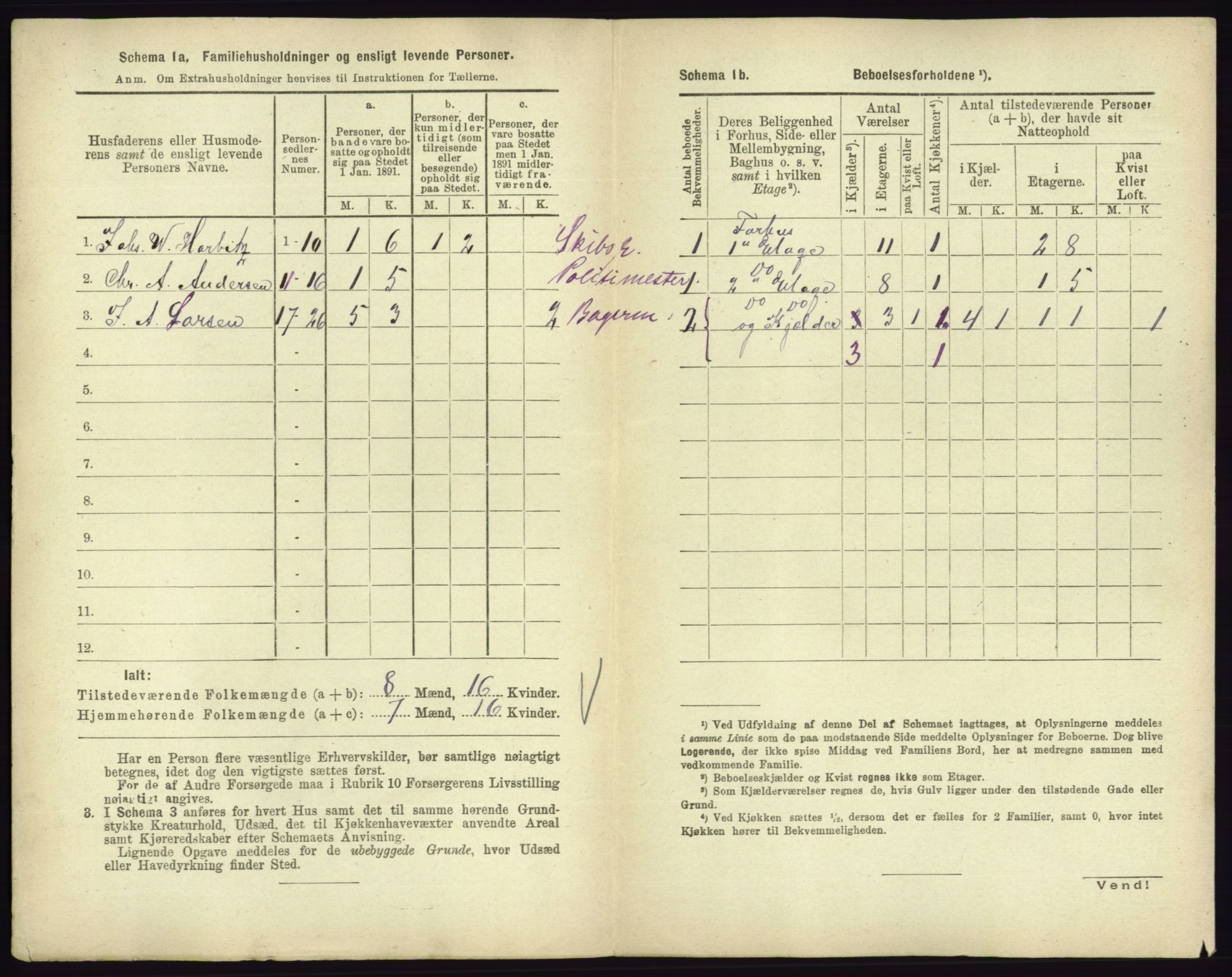 RA, 1891 census for 0705 Tønsberg, 1891, p. 603