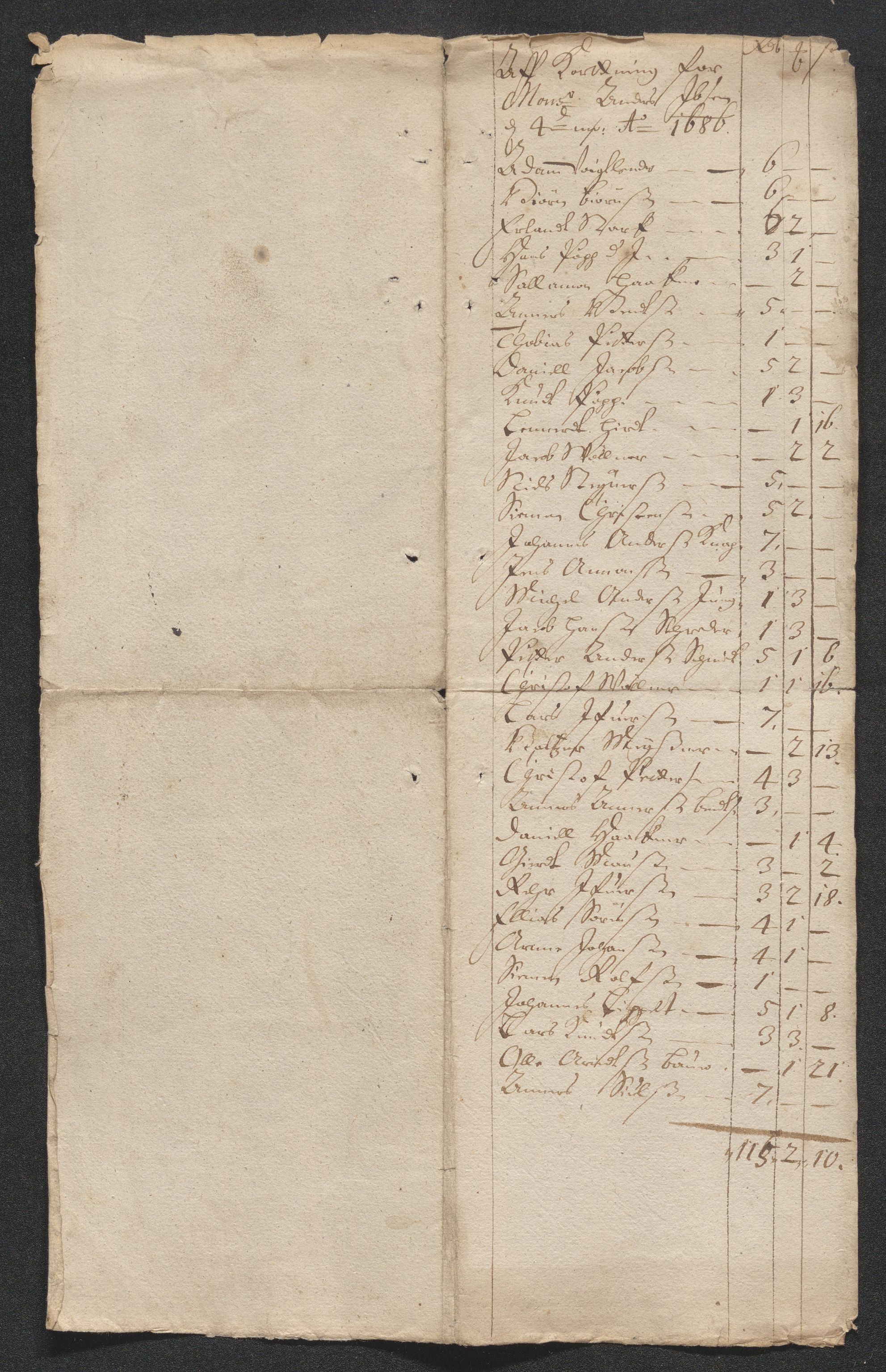 Kongsberg Sølvverk 1623-1816, AV/SAKO-EA-3135/001/D/Dc/Dcd/L0059: Utgiftsregnskap for gruver m.m., 1685-1686, p. 407