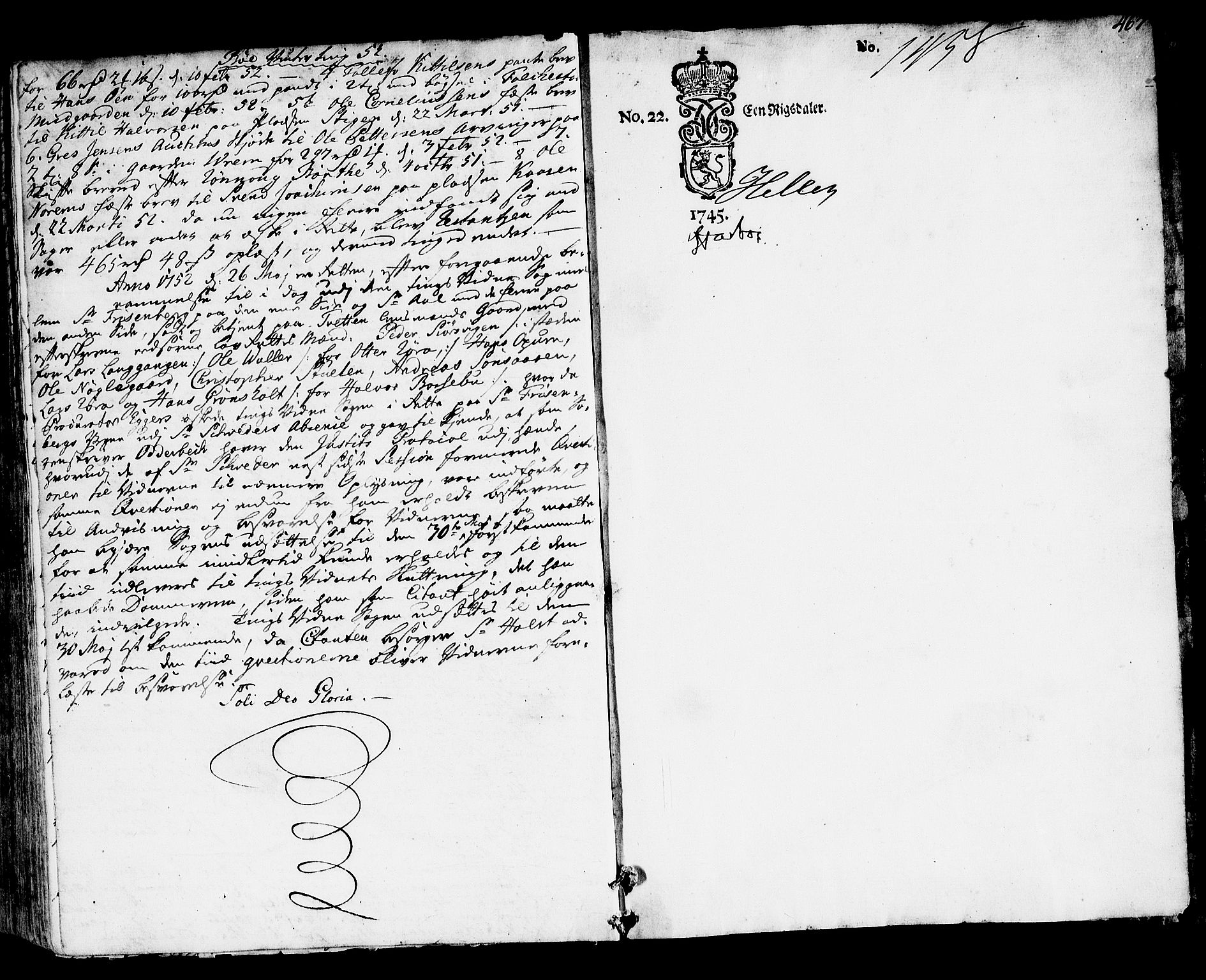 Nedre Telemark sorenskriveri, SAKO/A-135/F/Fa/L0018: Tingbok, 1746-1752, p. 467