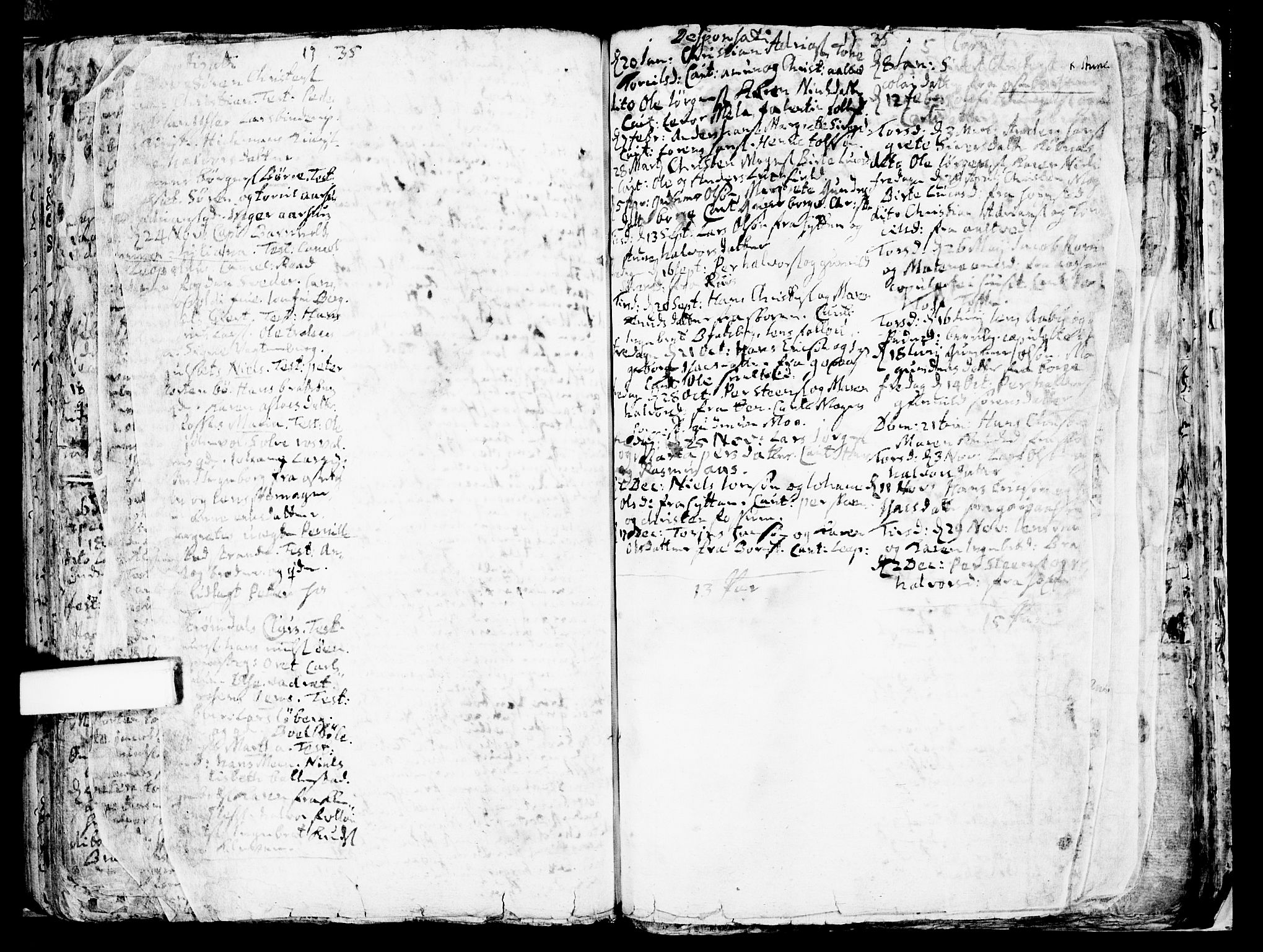 Gjerpen kirkebøker, AV/SAKO-A-265/F/Fa/L0001: Parish register (official) no. I 1, 1681-1746