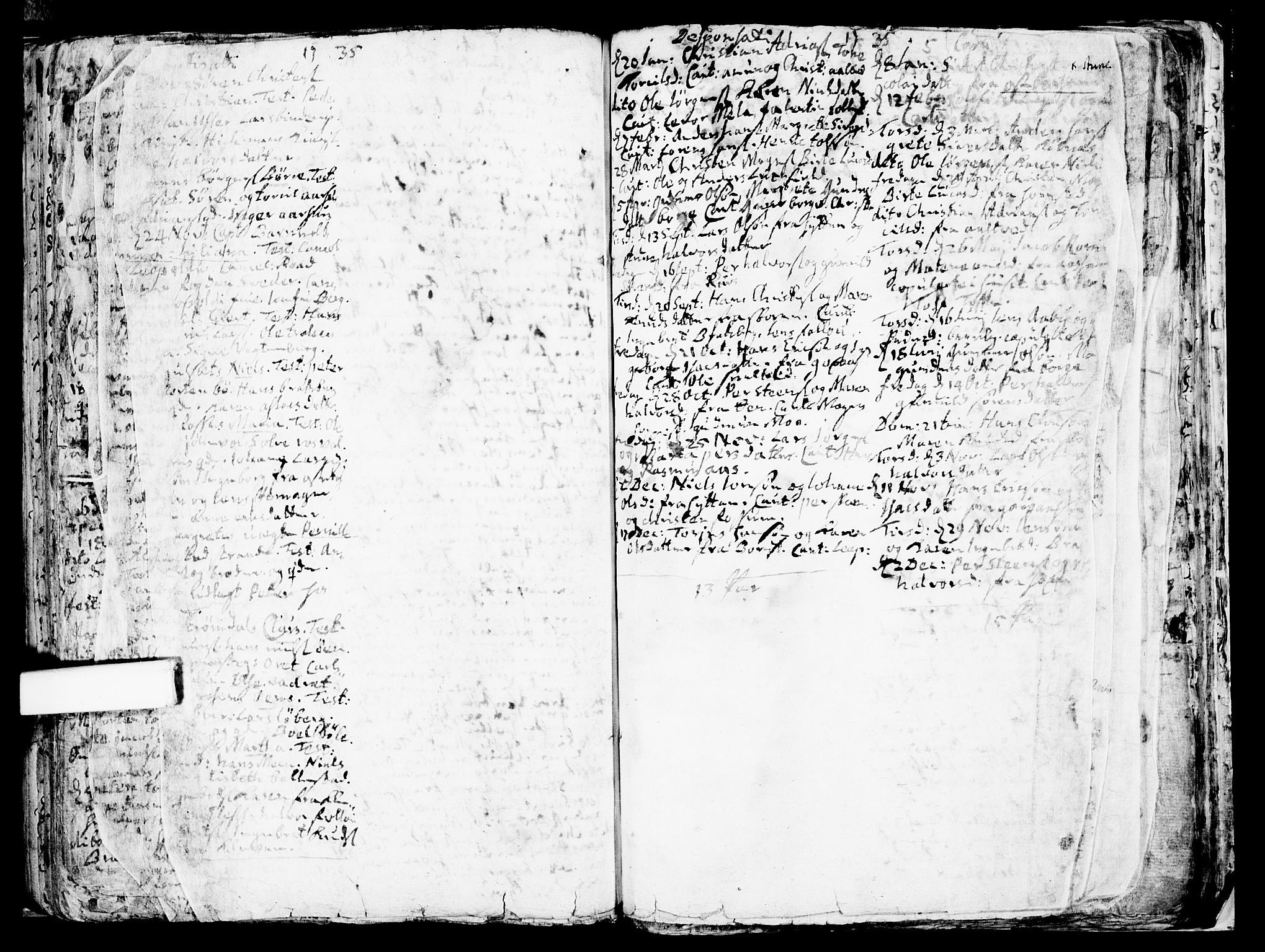 Gjerpen kirkebøker, SAKO/A-265/F/Fa/L0001: Parish register (official) no. I 1, 1681-1746