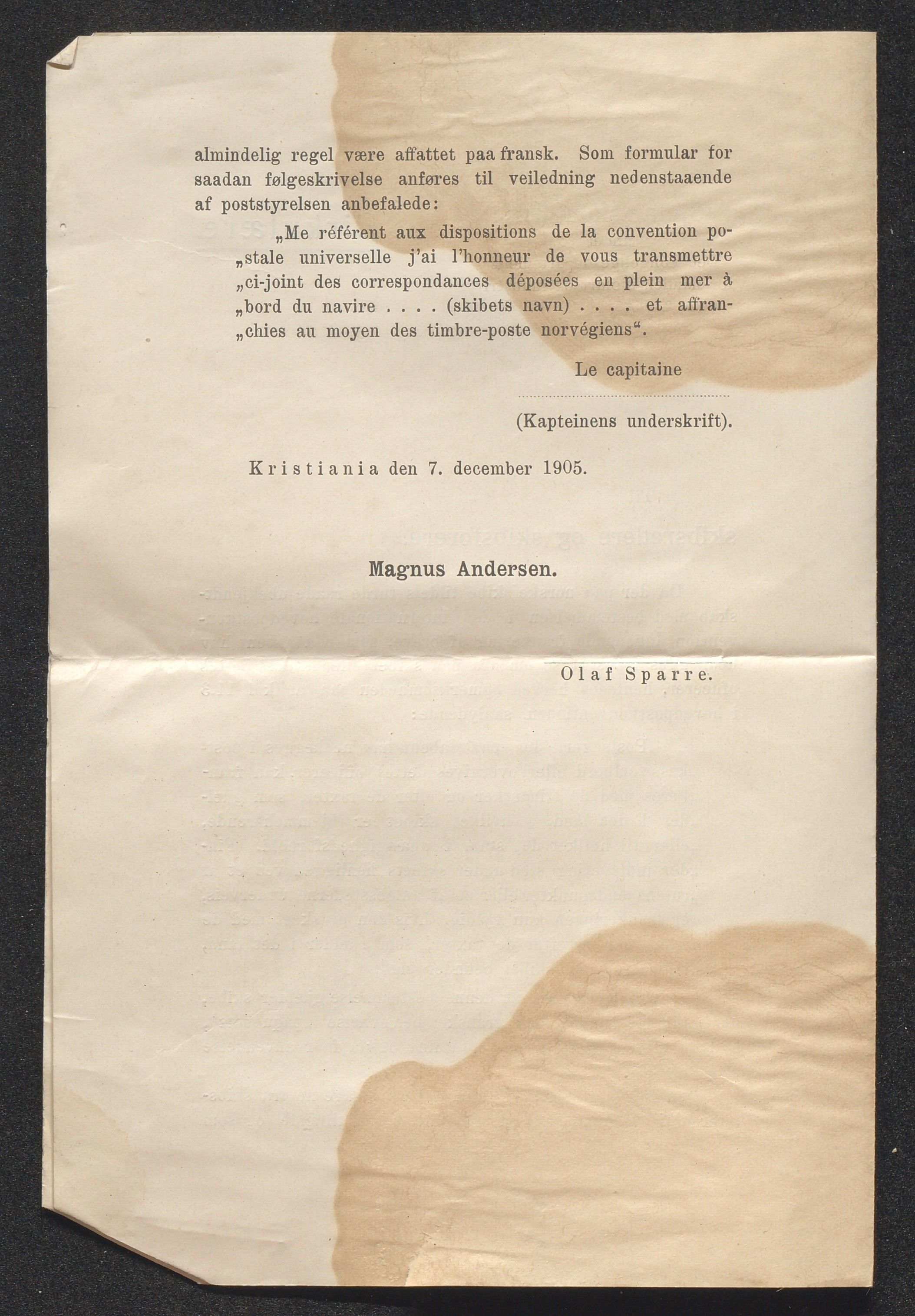 O. Terjesens rederi, AAKS/PA-2525/E/E01/L0003: Korrespondanse, 1895-1898