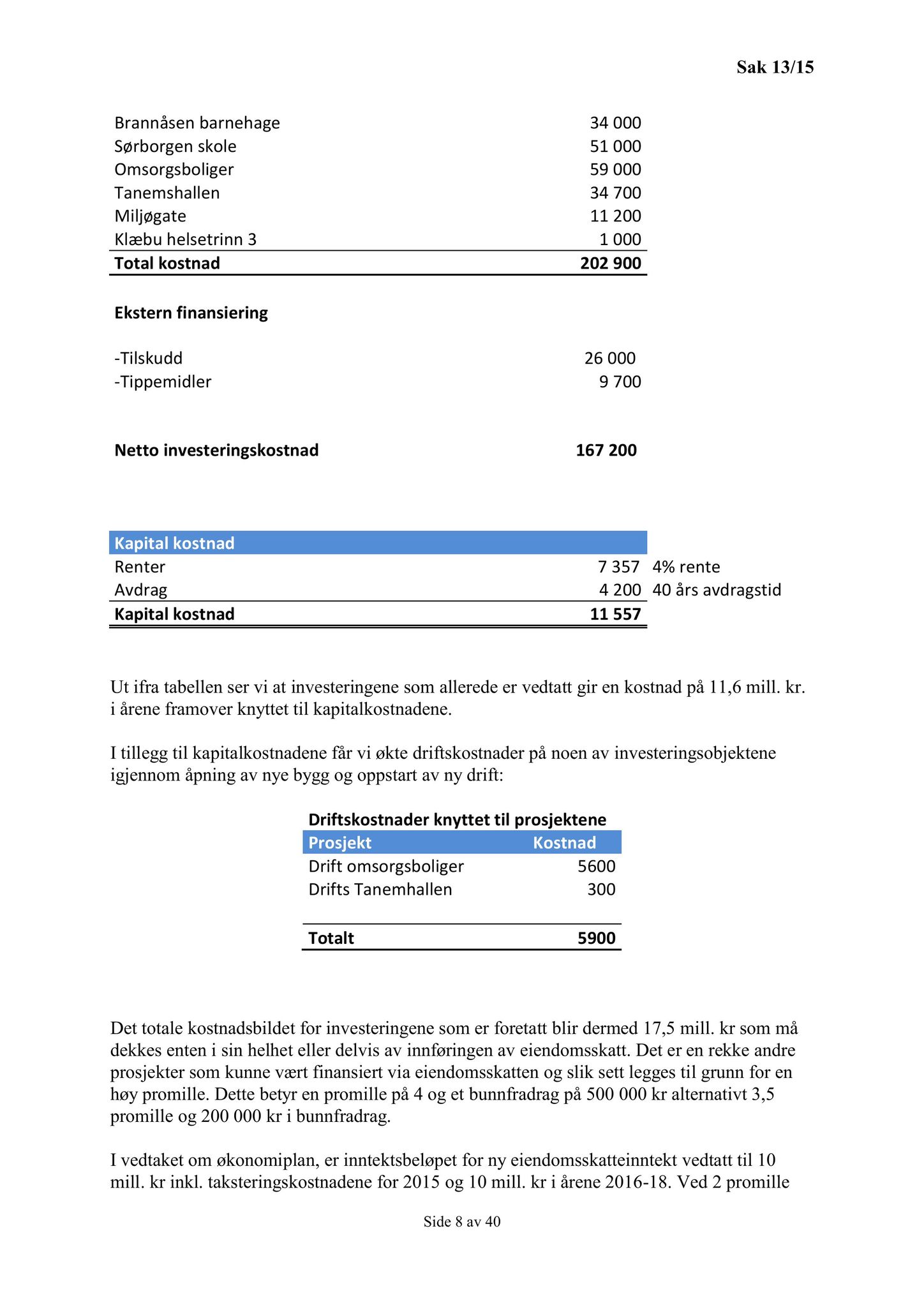 Klæbu Kommune, TRKO/KK/01-KS/L008: Kommunestyret - Møtedokumenter, 2015, p. 226