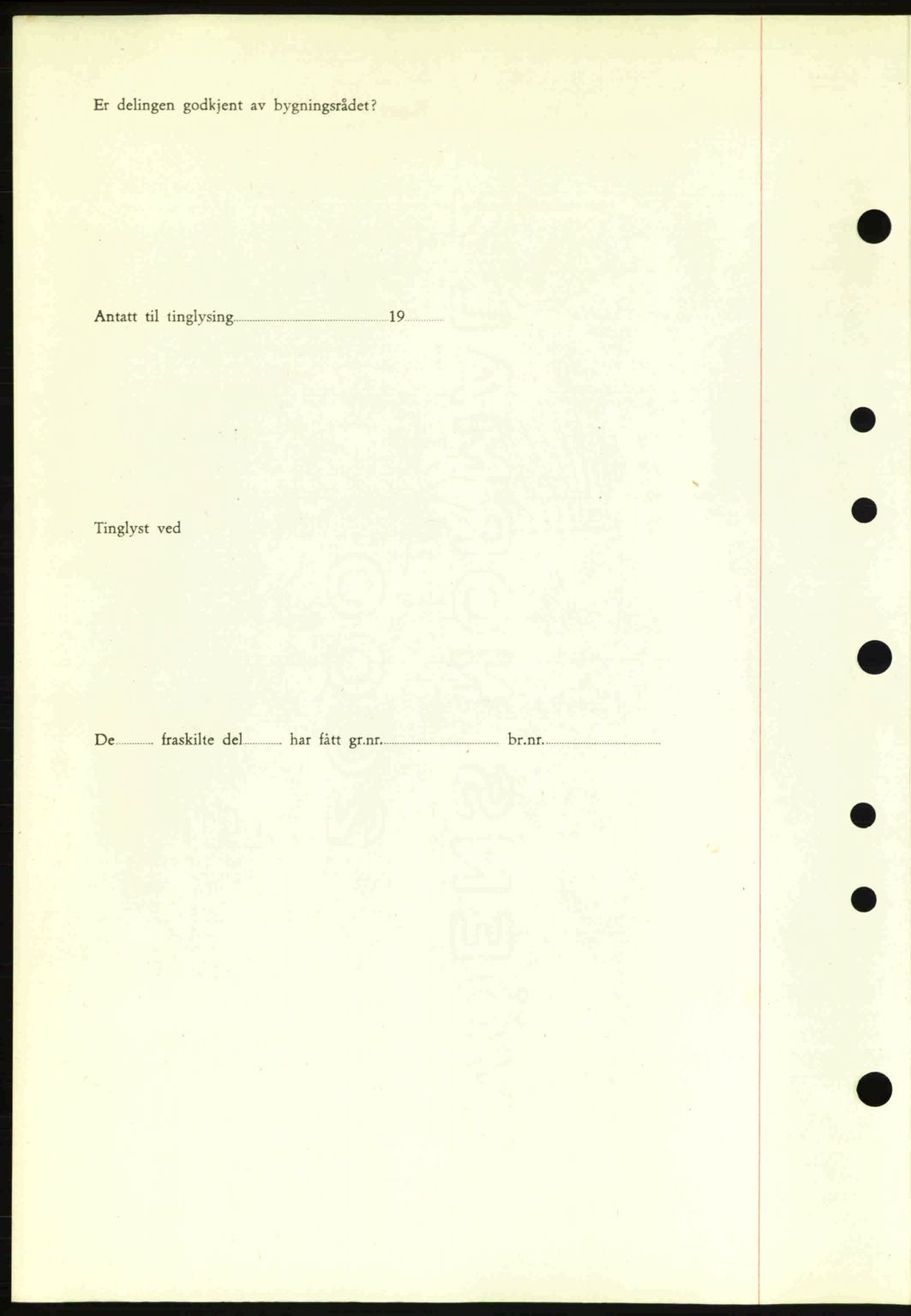 Nordre Sunnmøre sorenskriveri, AV/SAT-A-0006/1/2/2C/2Ca: Mortgage book no. A13, 1942-1942, Diary no: : 929/1942