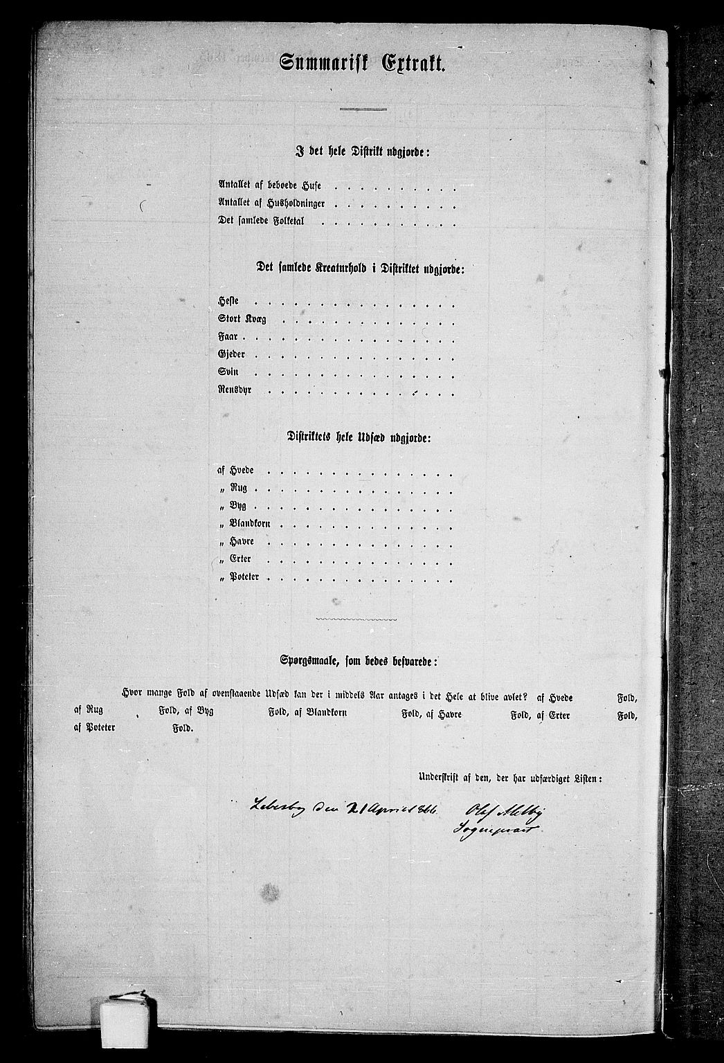 RA, 1865 census for Lebesby, 1865, p. 17