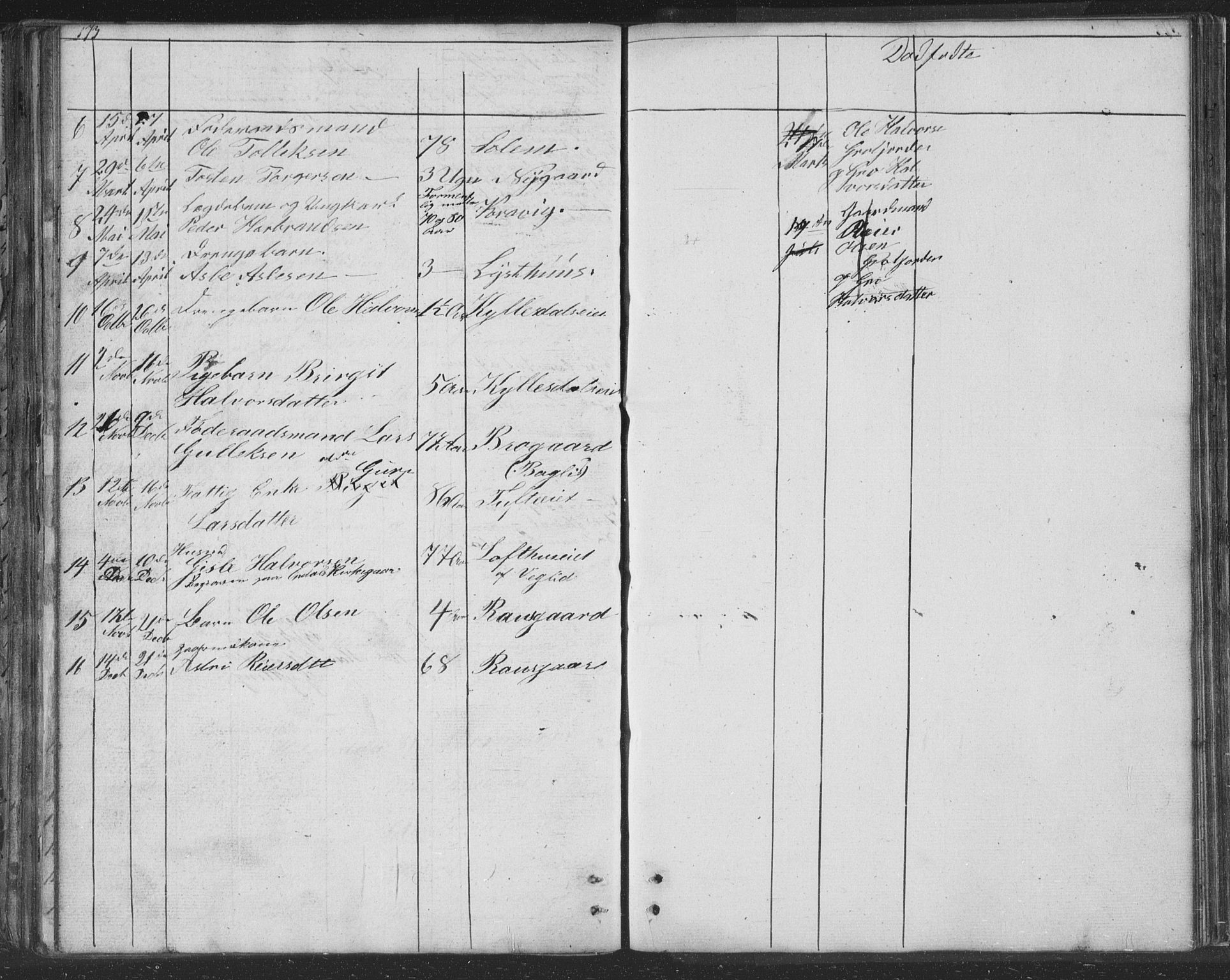 Nore kirkebøker, AV/SAKO-A-238/F/Fc/L0002: Parish register (official) no. III 2, 1836-1861, p. 173