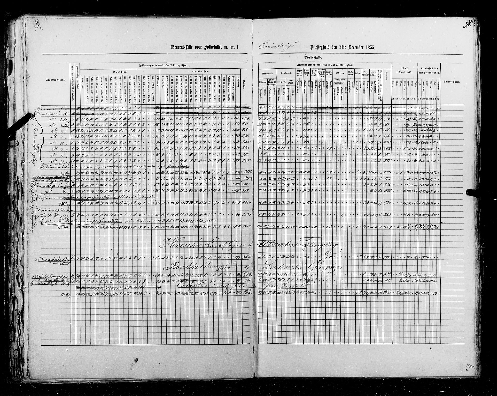 RA, Census 1855, vol. 5: Nordre Bergenhus amt, Romsdal amt og Søndre Trondhjem amt, 1855, p. 91