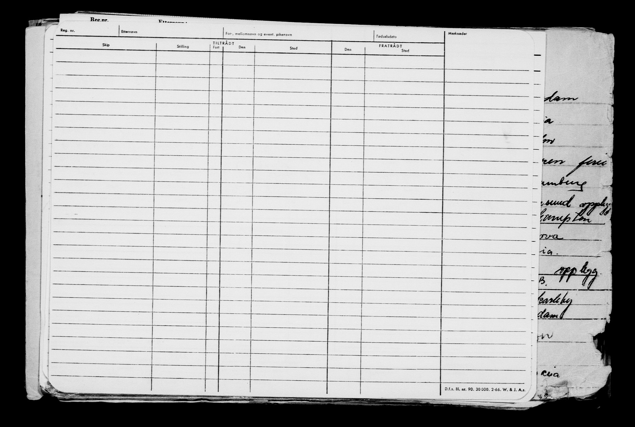 Direktoratet for sjømenn, AV/RA-S-3545/G/Gb/L0192: Hovedkort, 1921, p. 735