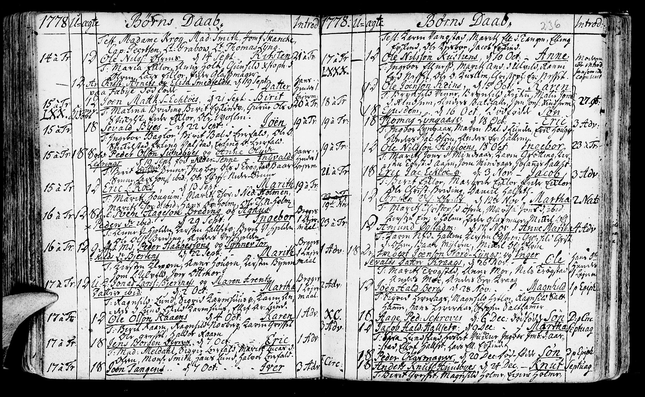 Ministerialprotokoller, klokkerbøker og fødselsregistre - Nord-Trøndelag, SAT/A-1458/723/L0231: Parish register (official) no. 723A02, 1748-1780, p. 236