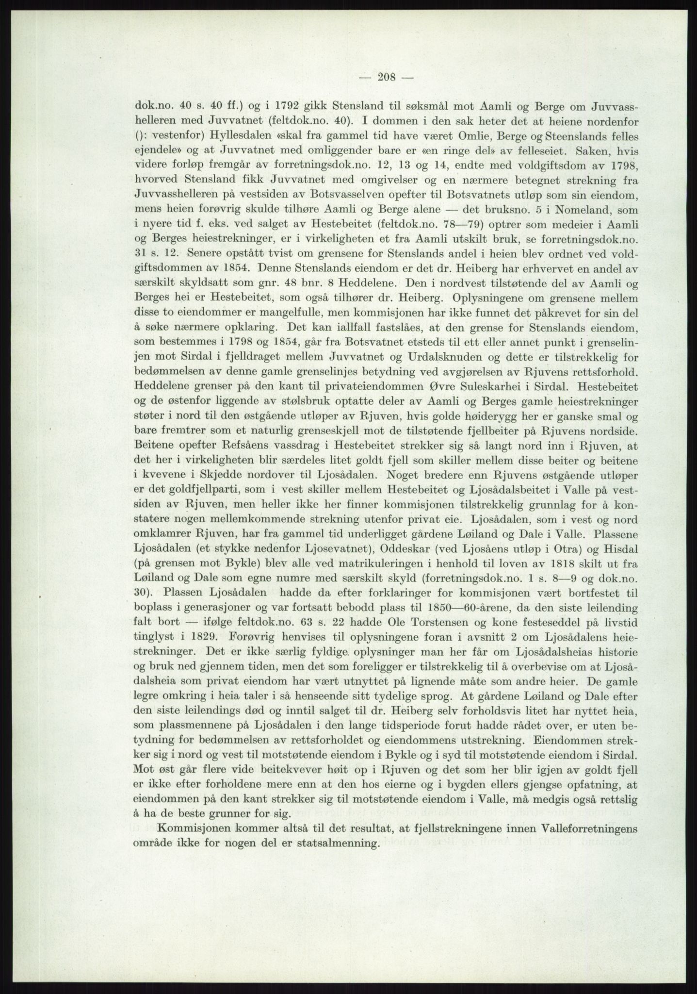 Høyfjellskommisjonen, AV/RA-S-1546/X/Xa/L0001: Nr. 1-33, 1909-1953, p. 1543