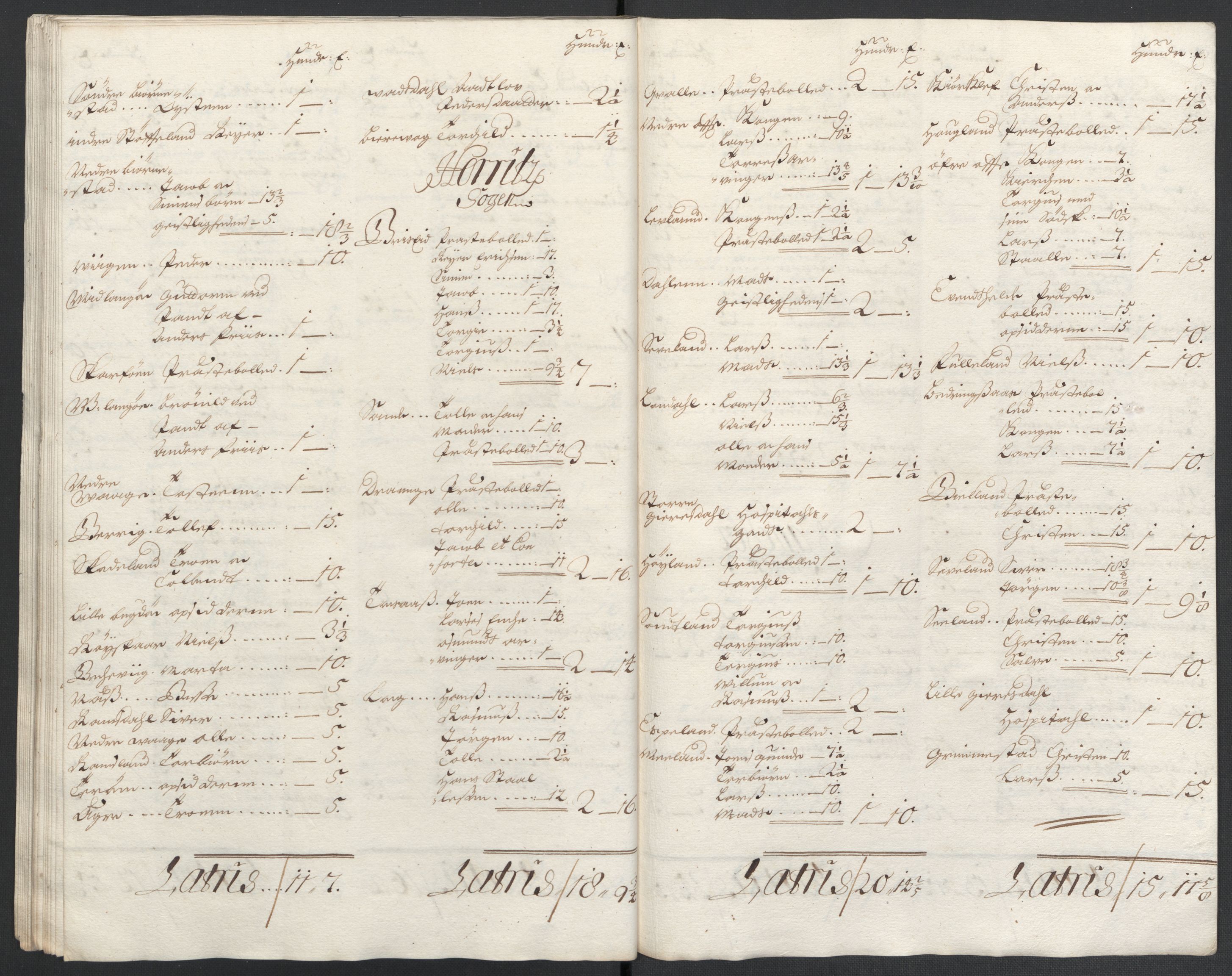 Rentekammeret inntil 1814, Reviderte regnskaper, Fogderegnskap, AV/RA-EA-4092/R43/L2546: Fogderegnskap Lista og Mandal, 1696-1697, p. 259