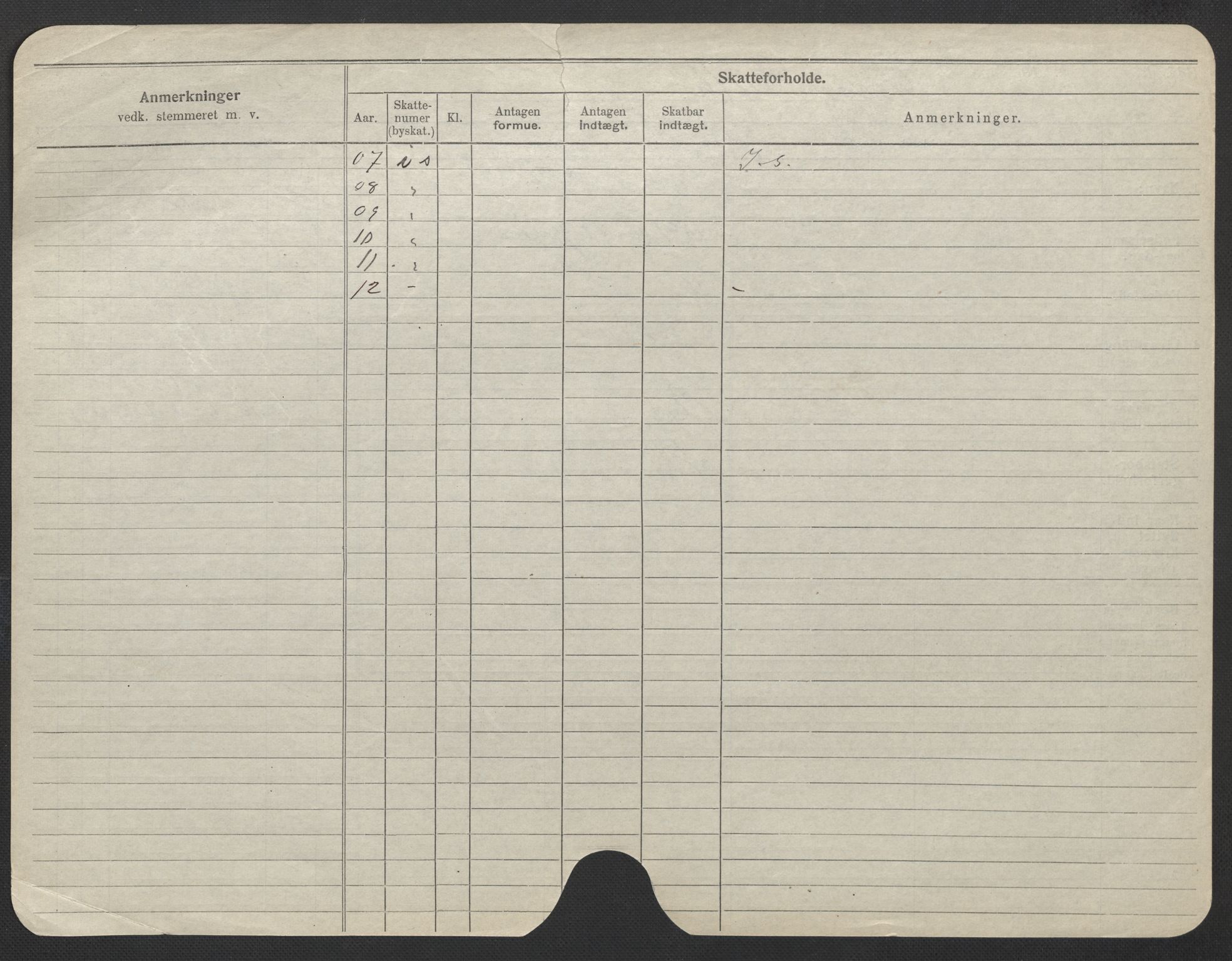 Oslo folkeregister, Registerkort, AV/SAO-A-11715/F/Fa/Fac/L0022: Kvinner, 1906-1914, p. 328b