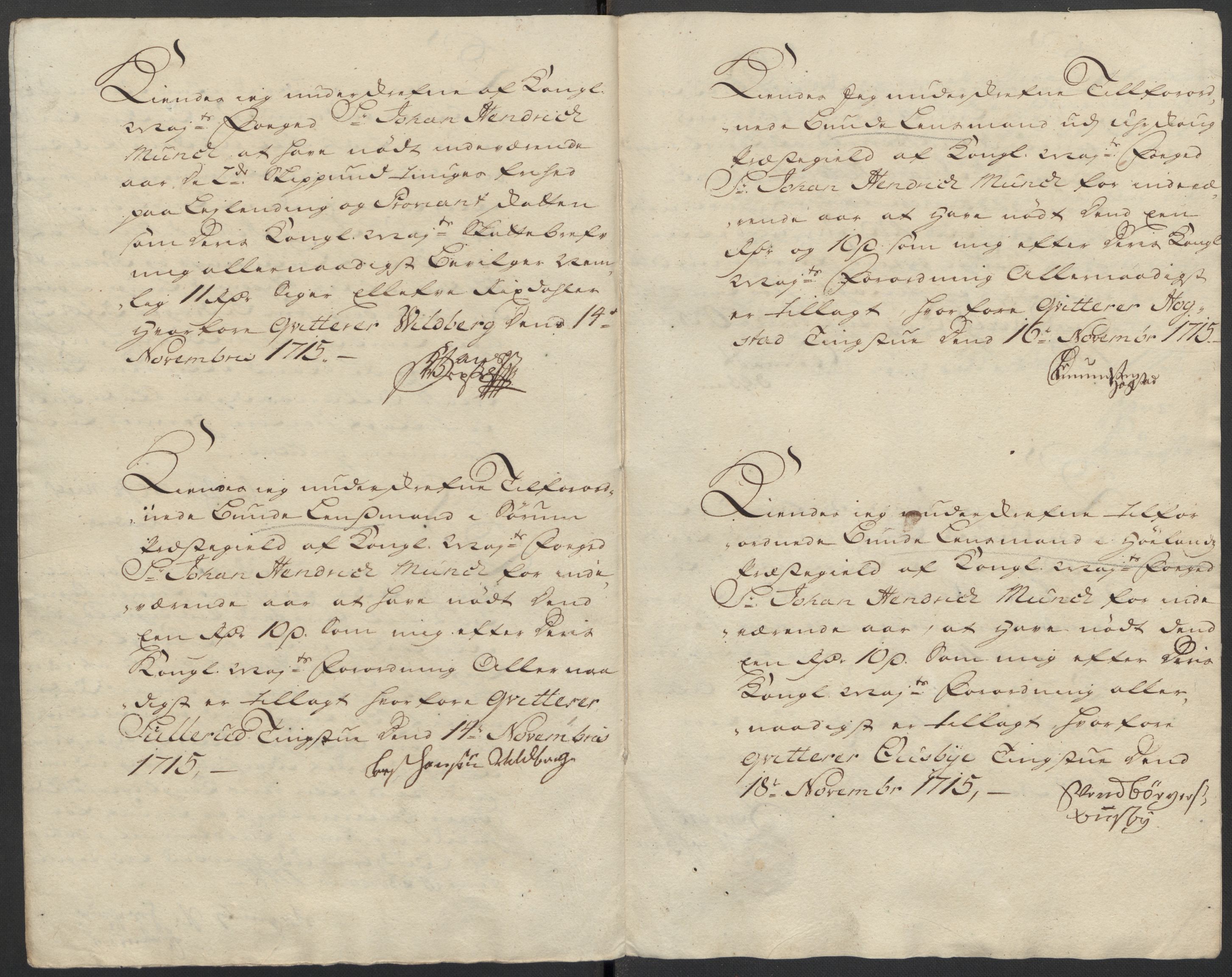 Rentekammeret inntil 1814, Reviderte regnskaper, Fogderegnskap, AV/RA-EA-4092/R11/L0597: Fogderegnskap Nedre Romerike, 1715, p. 252