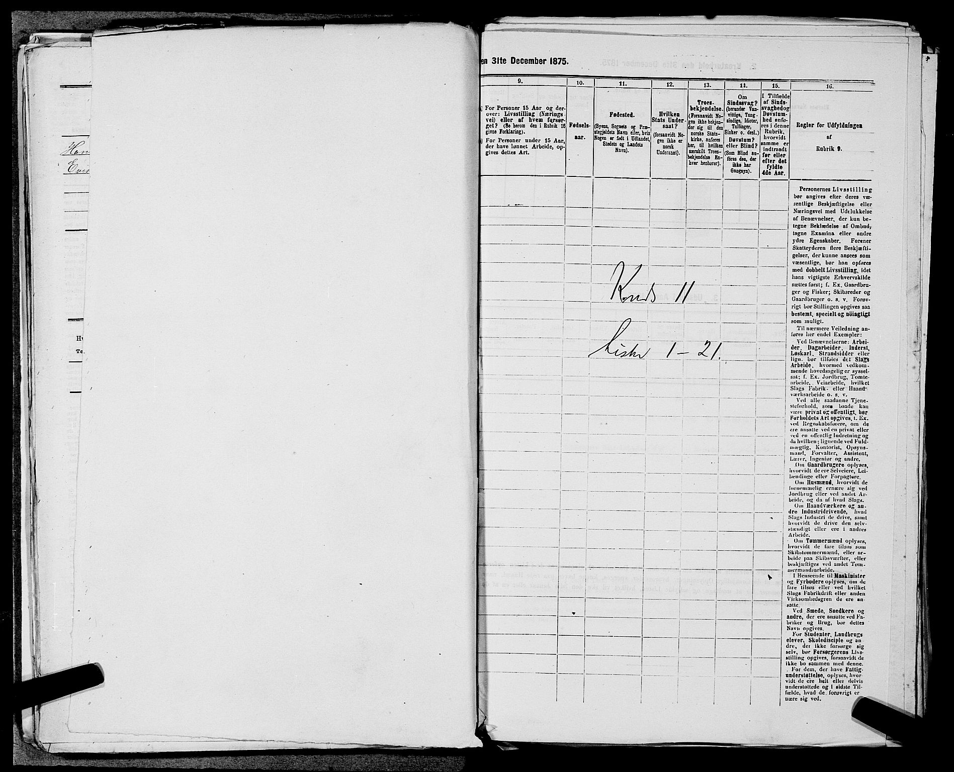 SAST, 1875 census for 1157P Vikedal, 1875, p. 1212