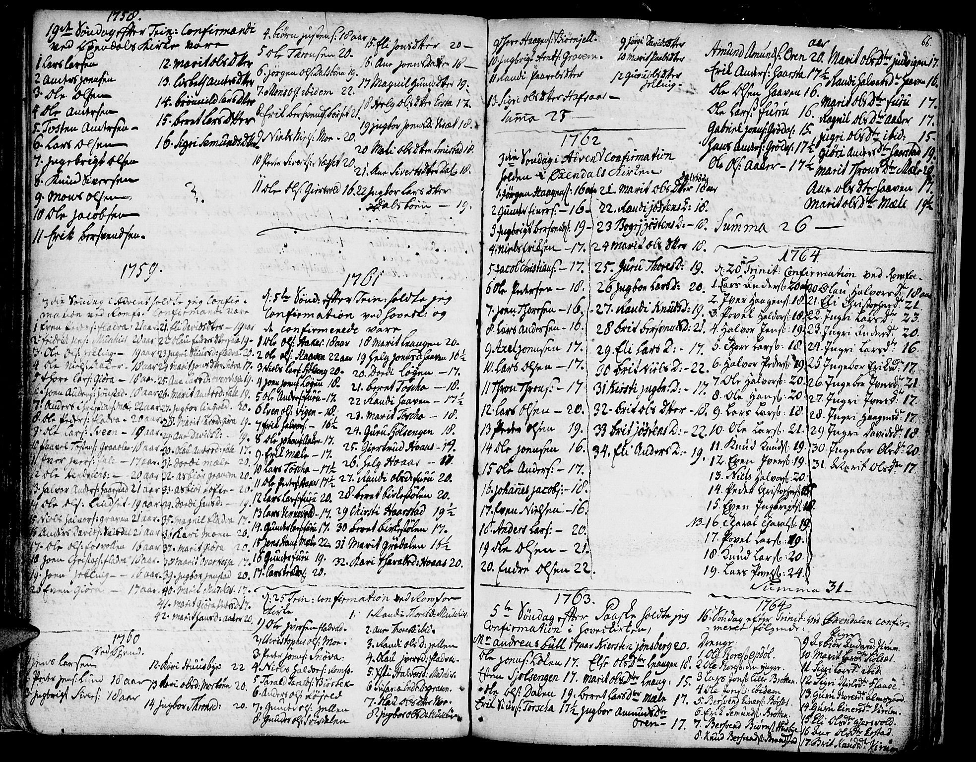 Ministerialprotokoller, klokkerbøker og fødselsregistre - Møre og Romsdal, AV/SAT-A-1454/590/L1007: Parish register (official) no. 590A01, 1752-1793, p. 66