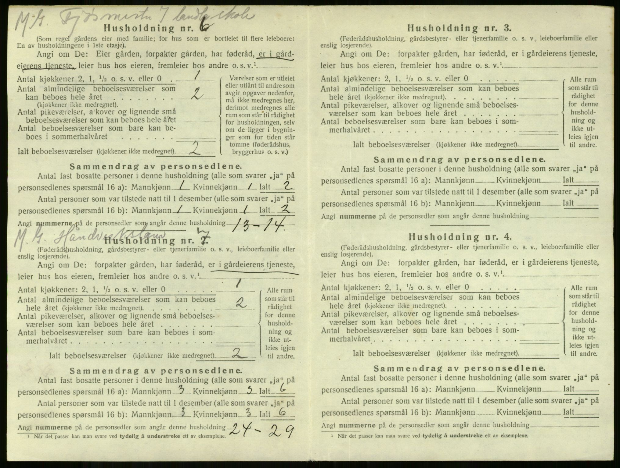 SAKO, 1920 census for Stokke, 1920, p. 2029