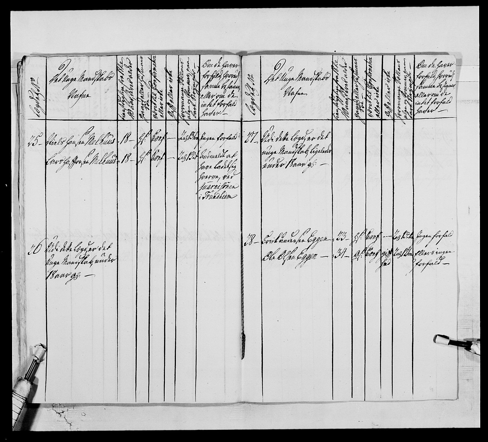 Kommanderende general (KG I) med Det norske krigsdirektorium, AV/RA-EA-5419/E/Ea/L0515: 3. Trondheimske regiment, 1756-1767, p. 312