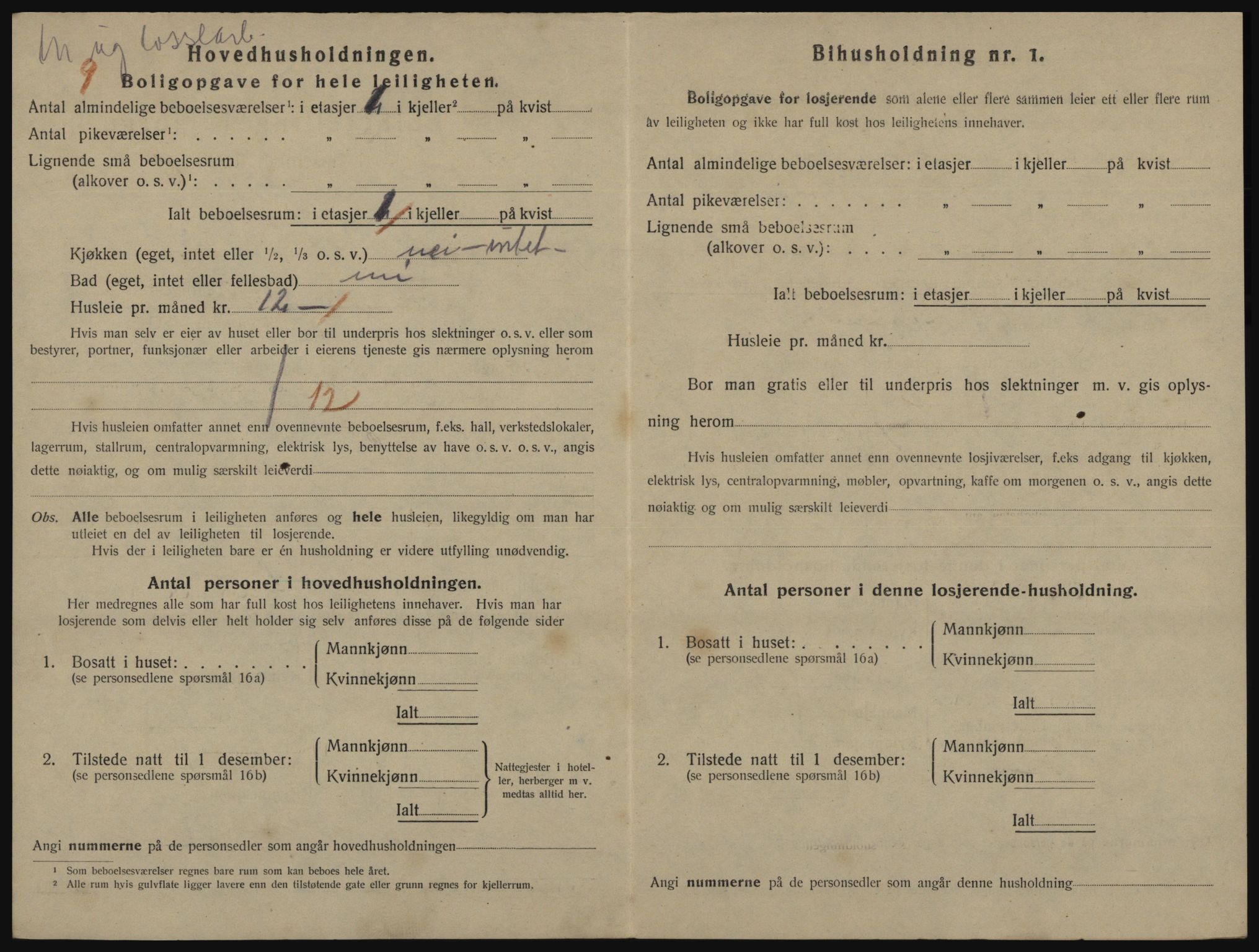 SATØ, 1920 census for Vardø, 1920, p. 1136