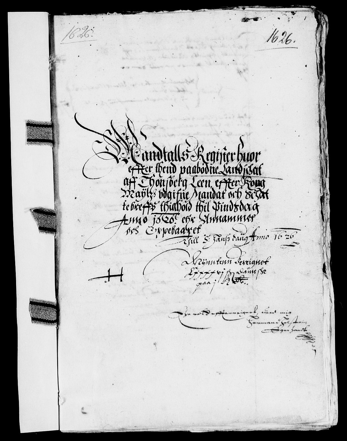 Rentekammeret inntil 1814, Reviderte regnskaper, Lensregnskaper, AV/RA-EA-5023/R/Rb/Rbo/L0007: Tønsberg len, 1624-1627