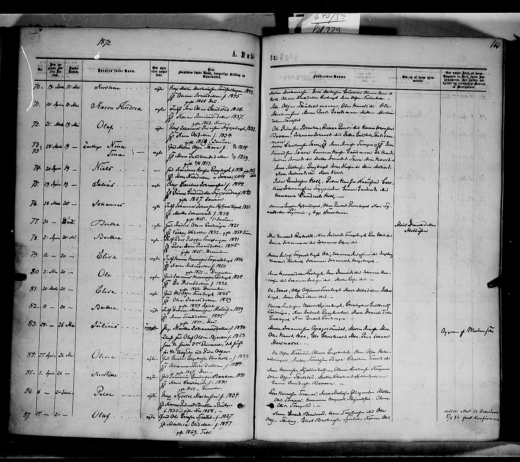 Grue prestekontor, AV/SAH-PREST-036/H/Ha/Haa/L0010: Parish register (official) no. 10, 1864-1873, p. 110