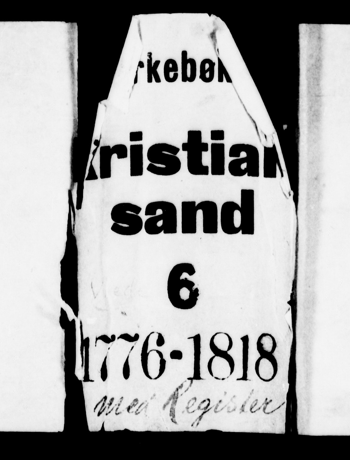 Kristiansand domprosti, SAK/1112-0006/F/Fa/L0005: Parish register (official) no. A 5, 1776-1818