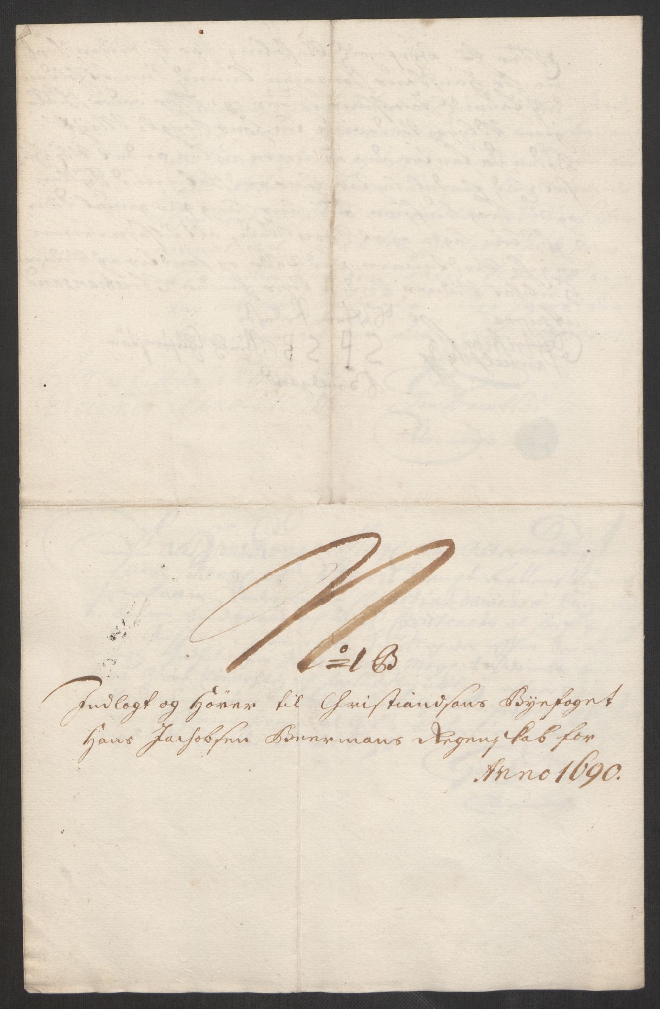 Rentekammeret inntil 1814, Reviderte regnskaper, Byregnskaper, AV/RA-EA-4066/R/Rm/L0285: [M18] Sikt og sakefall, 1681-1718, p. 131