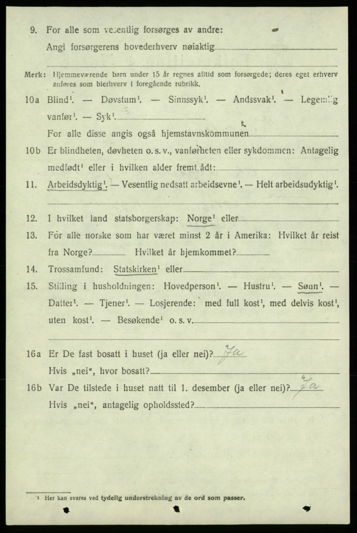 SAB, 1920 census for Varaldsøy, 1920, p. 770