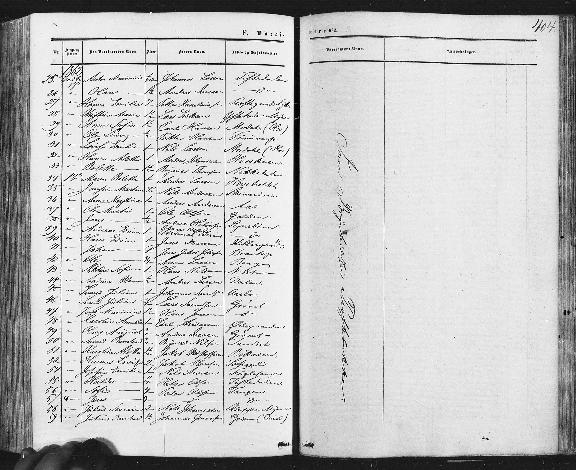 Idd prestekontor Kirkebøker, AV/SAO-A-10911/F/Fc/L0005: Parish register (official) no. III 5, 1861-1877, p. 404