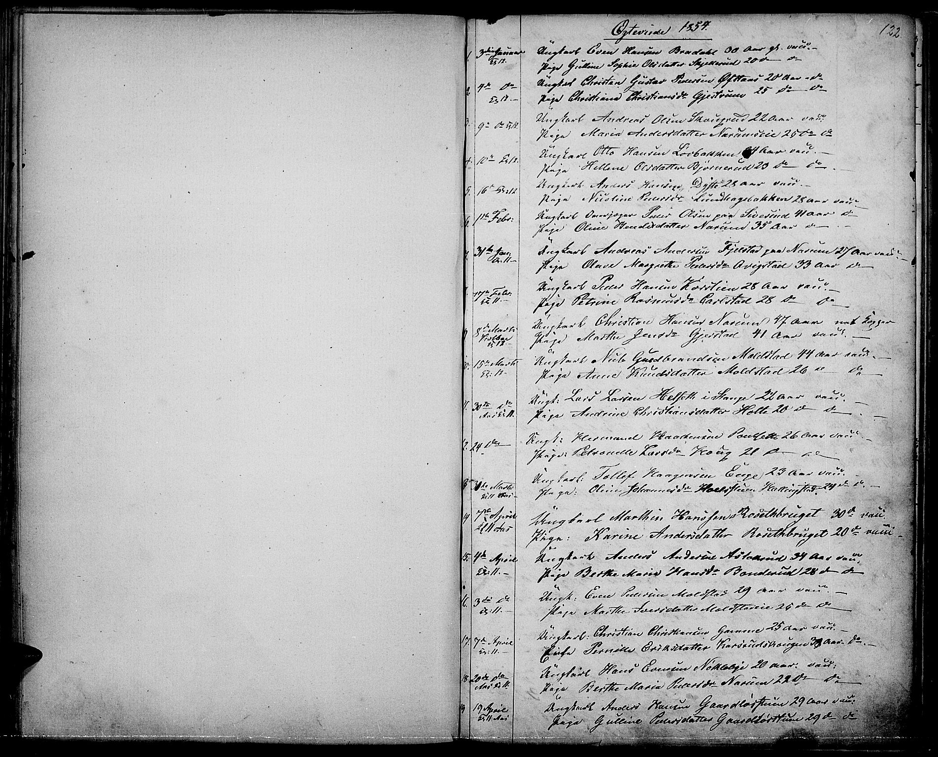 Vestre Toten prestekontor, SAH/PREST-108/H/Ha/Hab/L0005: Parish register (copy) no. 5, 1854-1870, p. 122