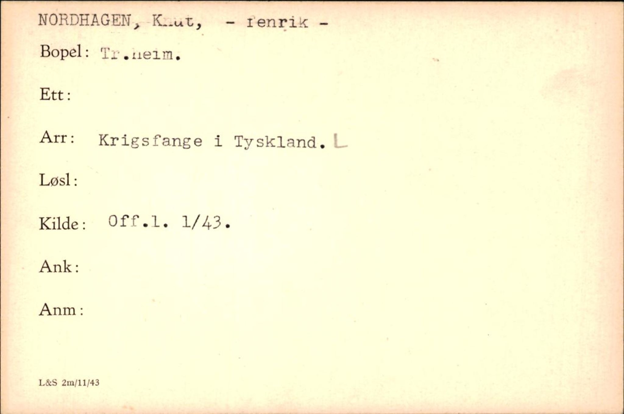 Forsvaret, Forsvarets krigshistoriske avdeling, AV/RA-RAFA-2017/Y/Yf/L0200: II-C-11-2102  -  Norske krigsfanger i Tyskland, 1940-1945, p. 785