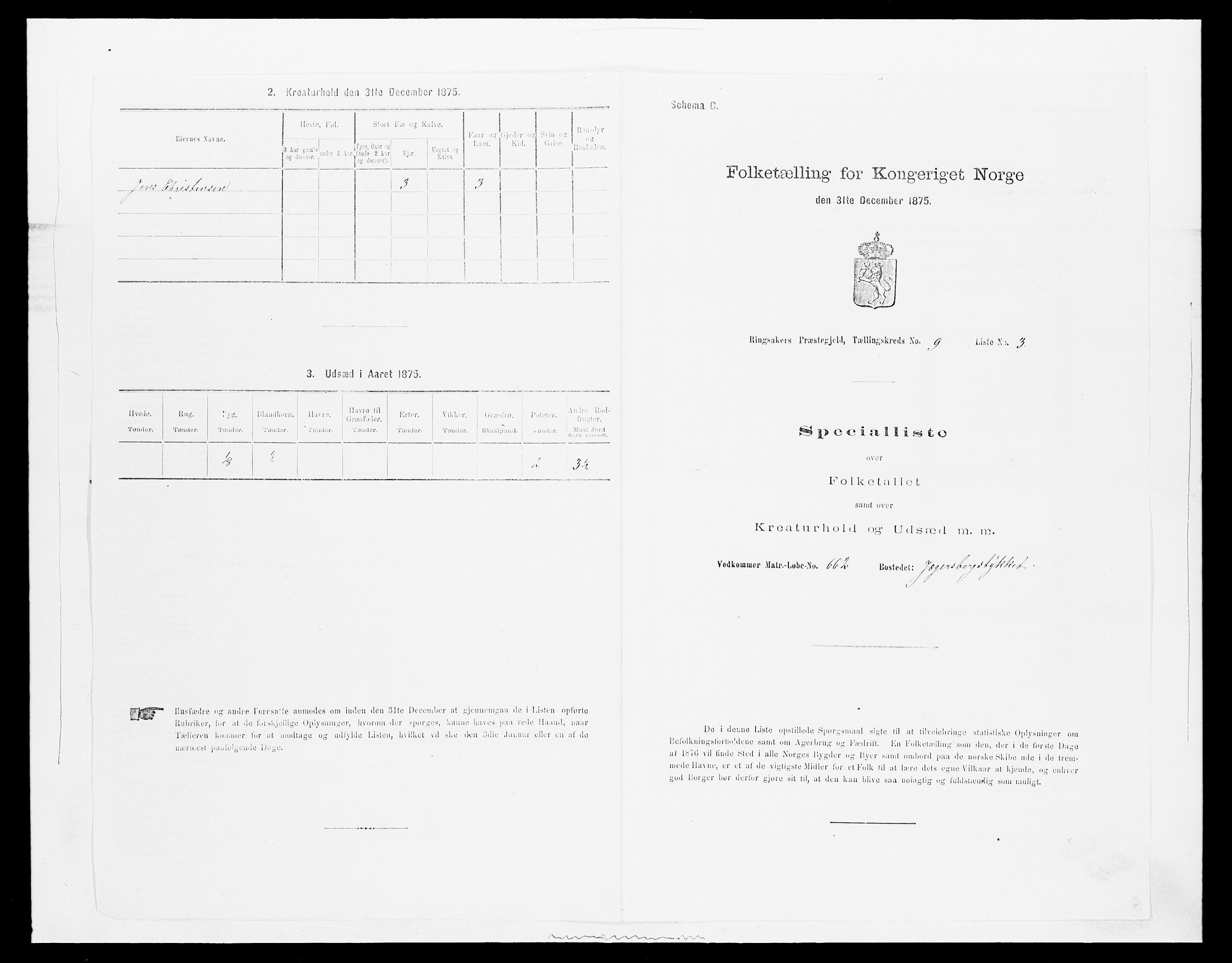 SAH, 1875 census for 0412P Ringsaker, 1875, p. 1797