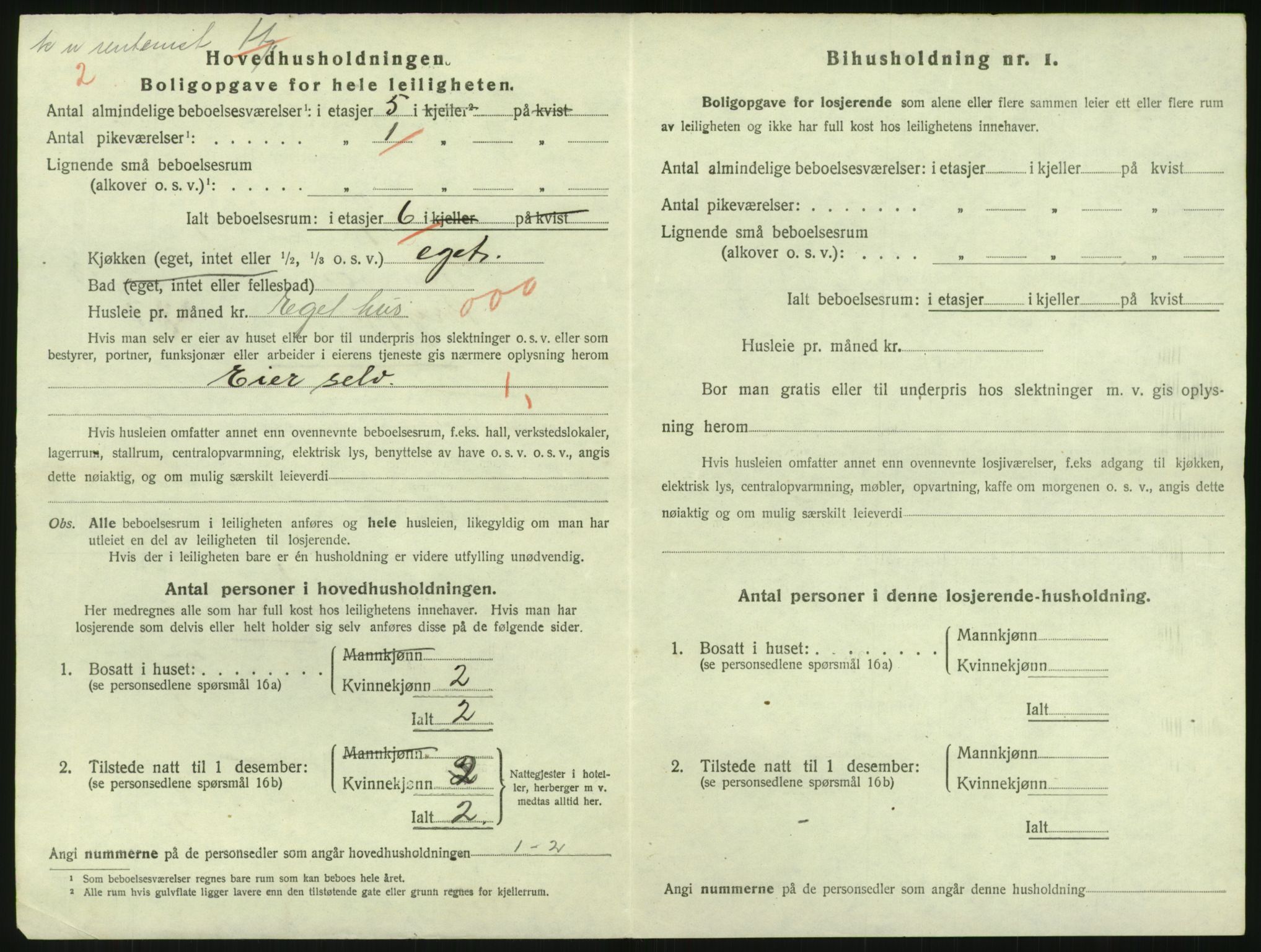 SAK, 1920 census for Grimstad, 1920, p. 1510