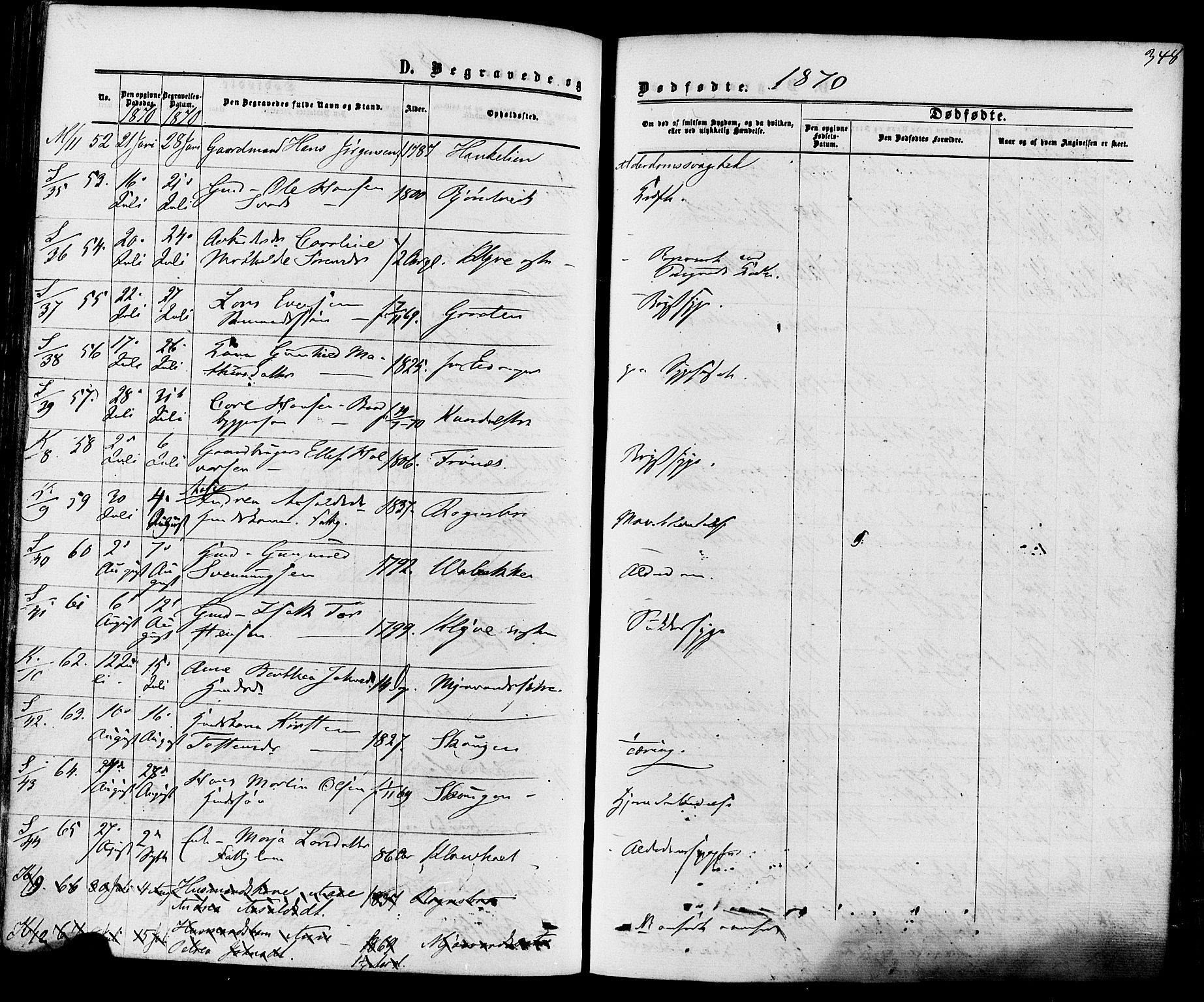 Solum kirkebøker, SAKO/A-306/F/Fa/L0008: Parish register (official) no. I 8, 1865-1876, p. 348