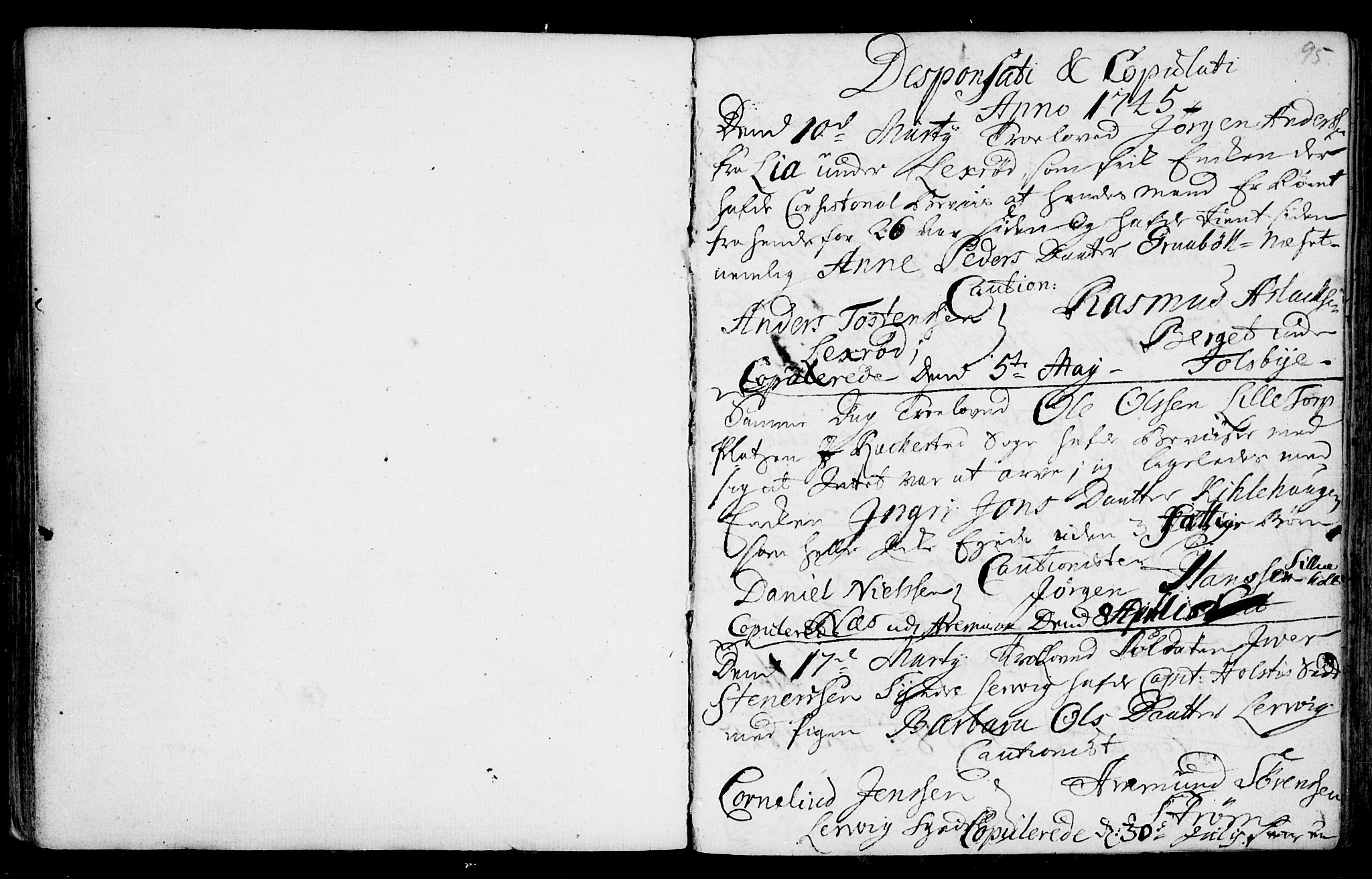 Aremark prestekontor Kirkebøker, AV/SAO-A-10899/F/Fa/L0003: Parish register (official) no. I 3, 1745-1795, p. 95