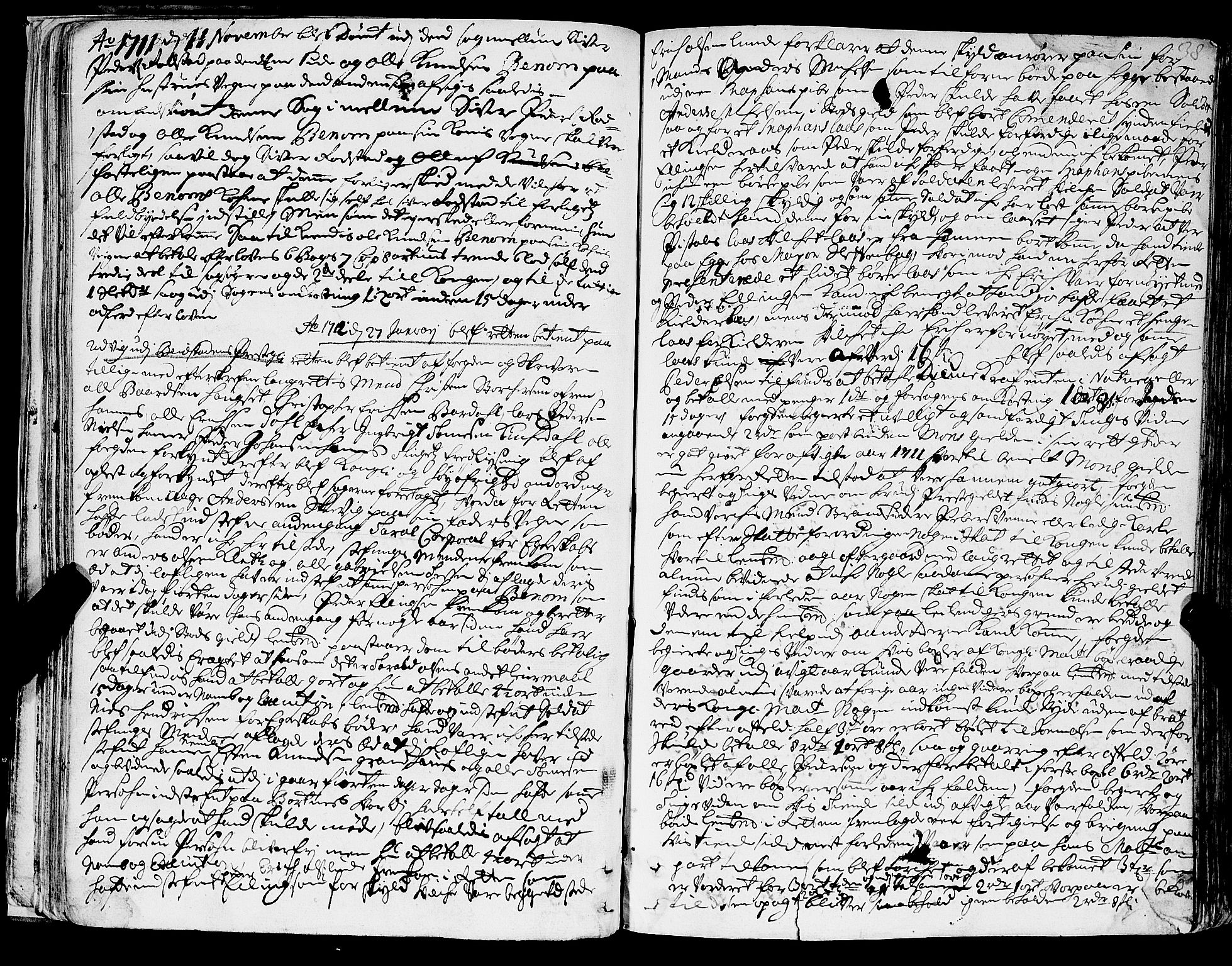Inderøy sorenskriveri, AV/SAT-A-4147/1/1/1A/L0007: Tingbok, 1710-1720, p. 38