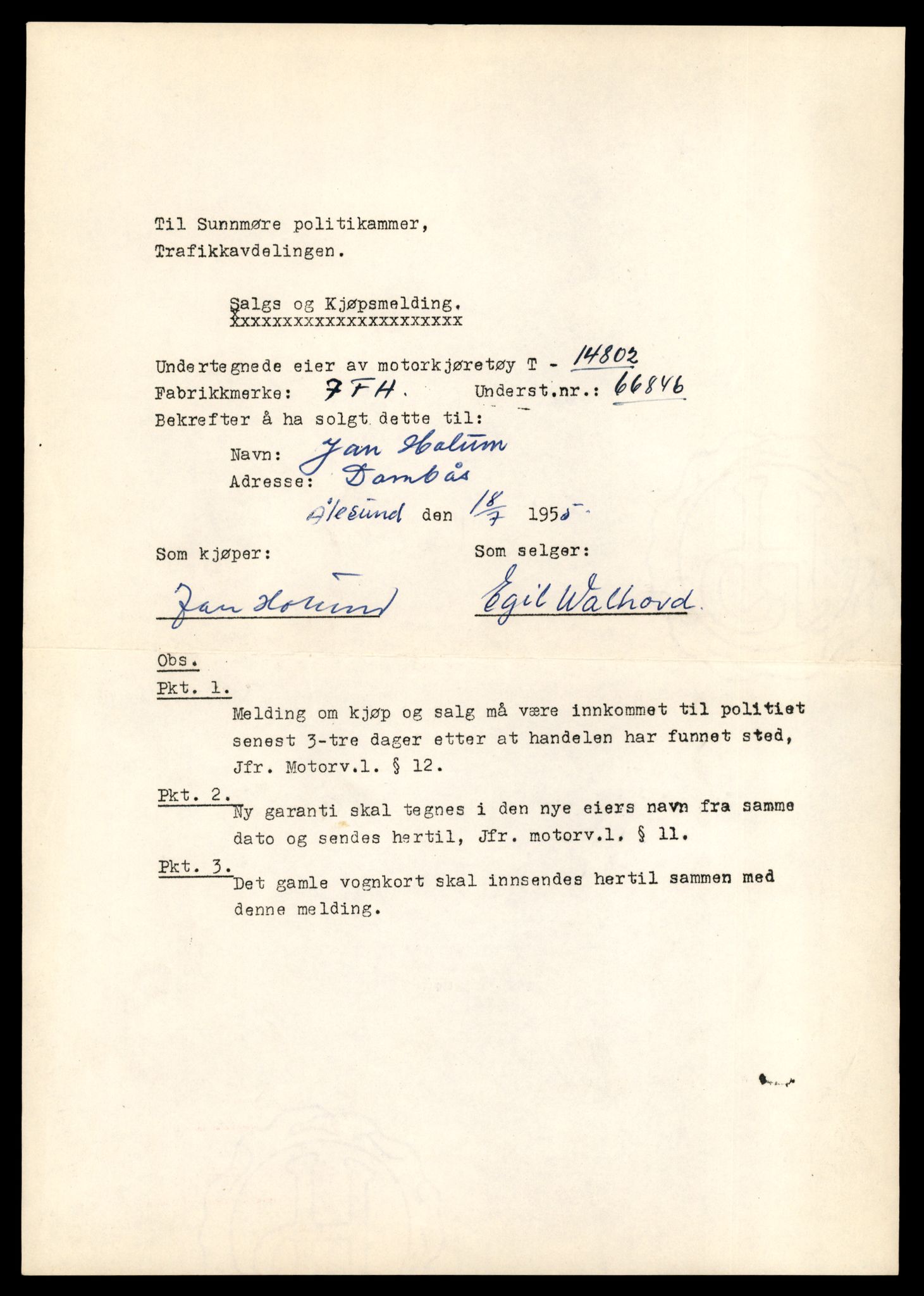 Møre og Romsdal vegkontor - Ålesund trafikkstasjon, AV/SAT-A-4099/F/Fe/L0048: Registreringskort for kjøretøy T 14721 - T 14863, 1927-1998, p. 1697
