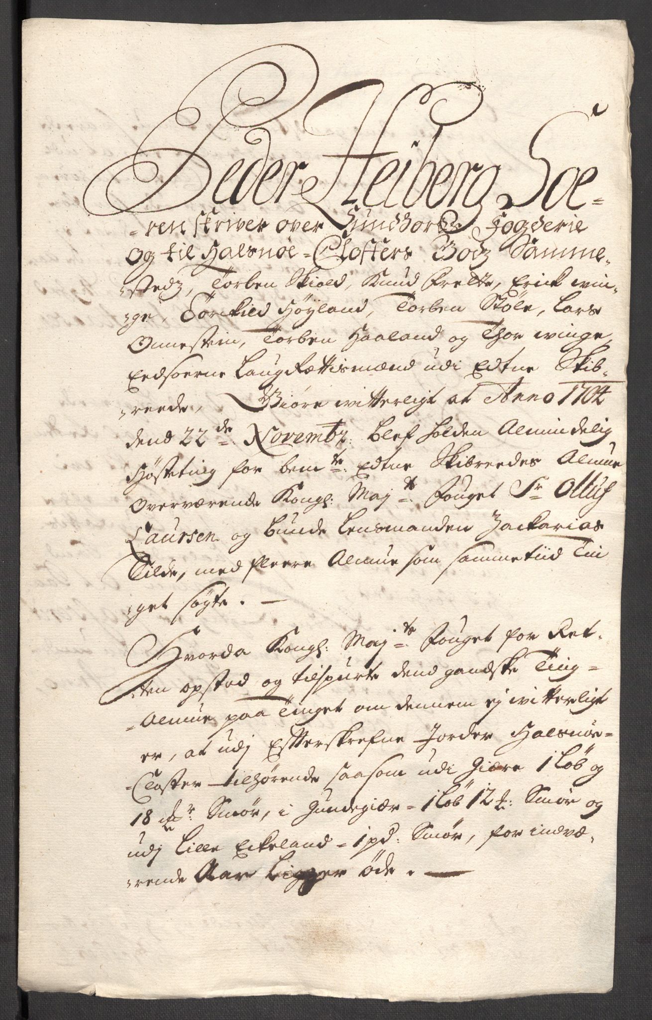 Rentekammeret inntil 1814, Reviderte regnskaper, Fogderegnskap, AV/RA-EA-4092/R48/L2982: Fogderegnskap Sunnhordland og Hardanger, 1704, p. 233