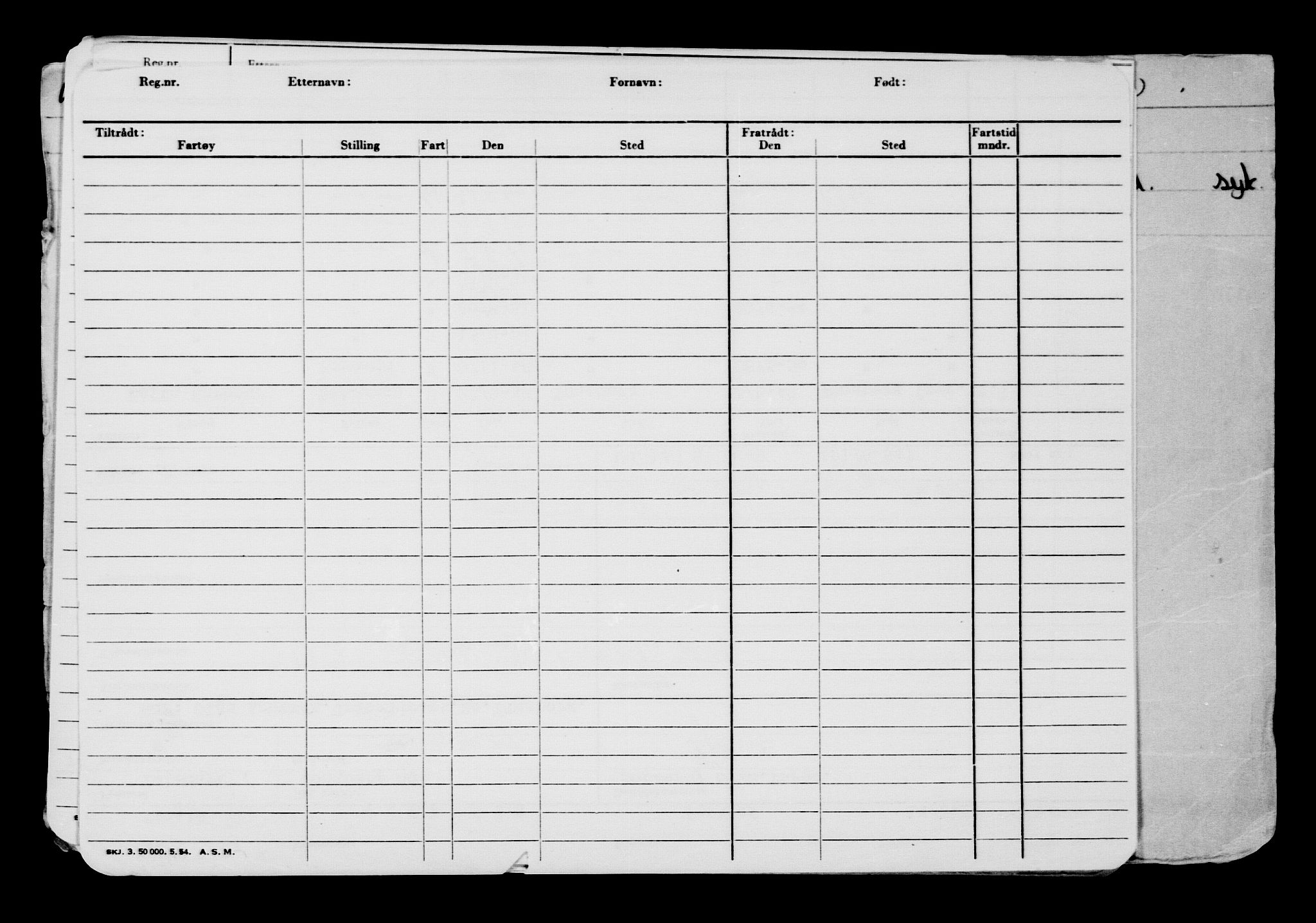 Direktoratet for sjømenn, AV/RA-S-3545/G/Gb/L0139: Hovedkort, 1916, p. 120