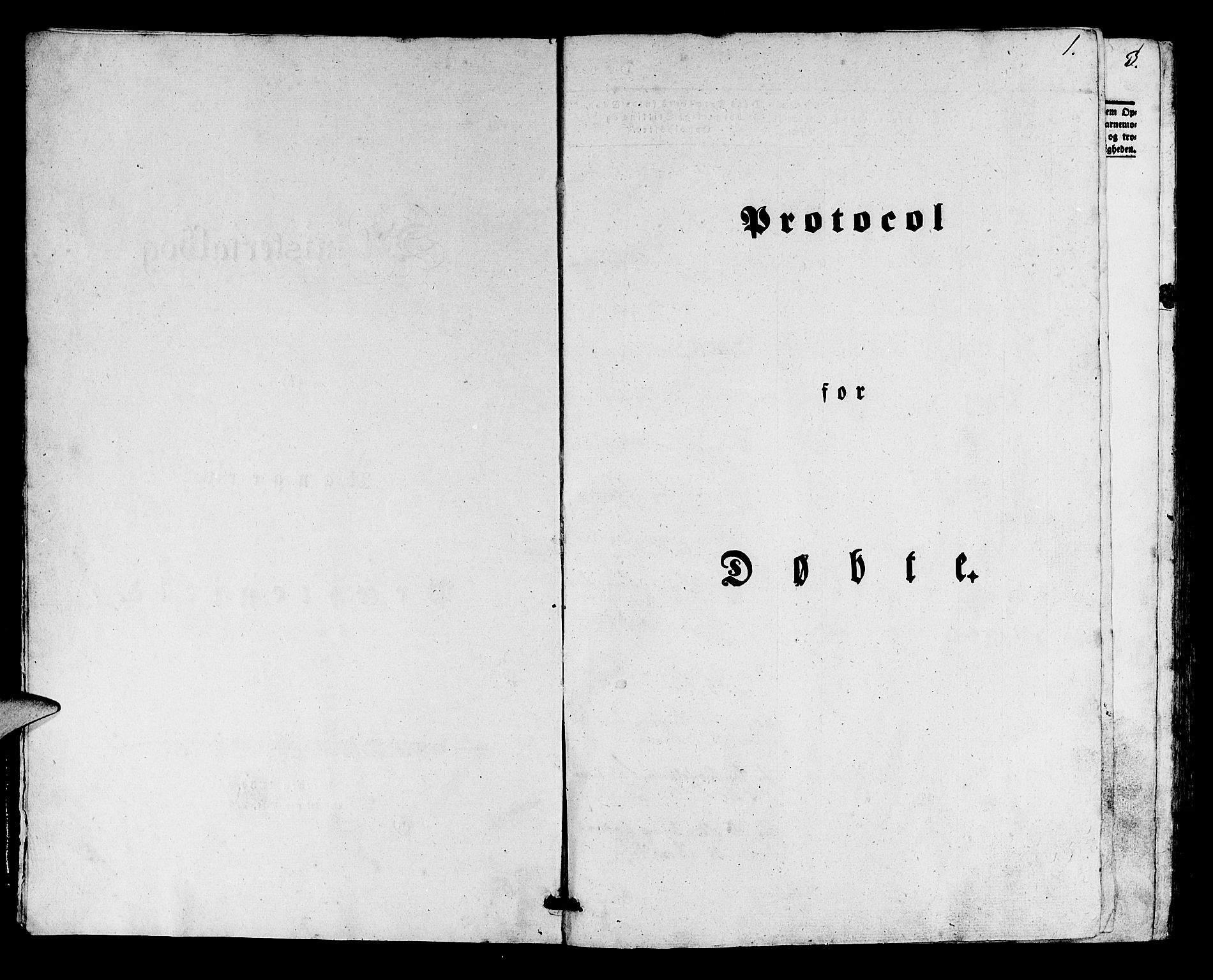 Manger sokneprestembete, AV/SAB-A-76801/H/Haa: Parish register (official) no. A 5, 1839-1848, p. 1