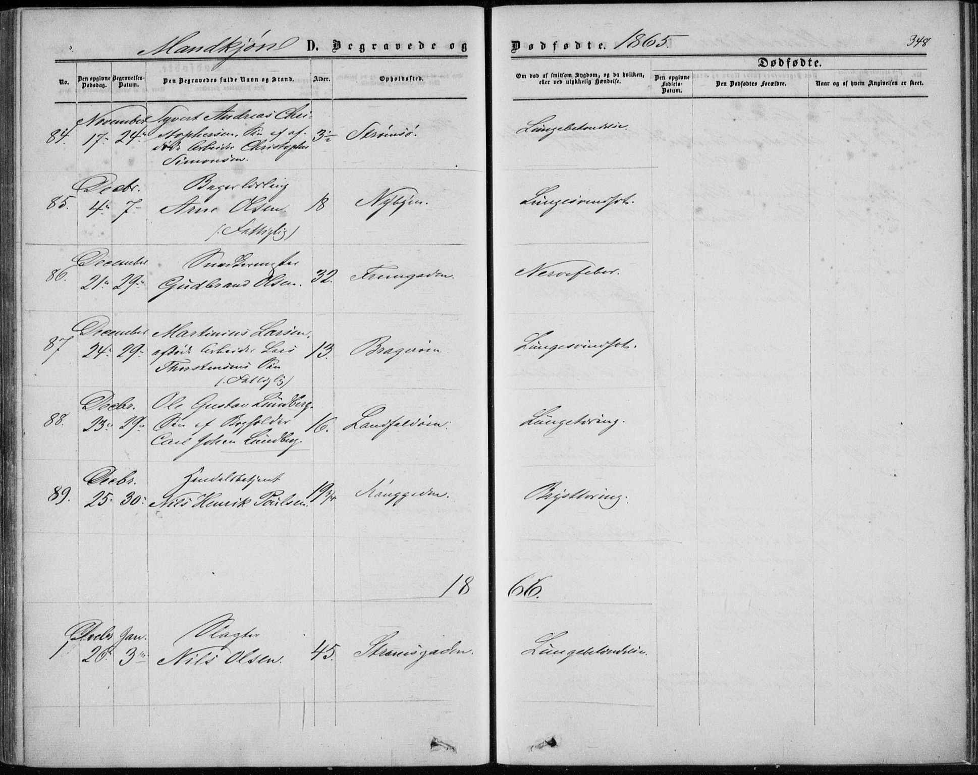 Bragernes kirkebøker, SAKO/A-6/F/Fb/L0003: Parish register (official) no. II 3, 1860-1868, p. 348