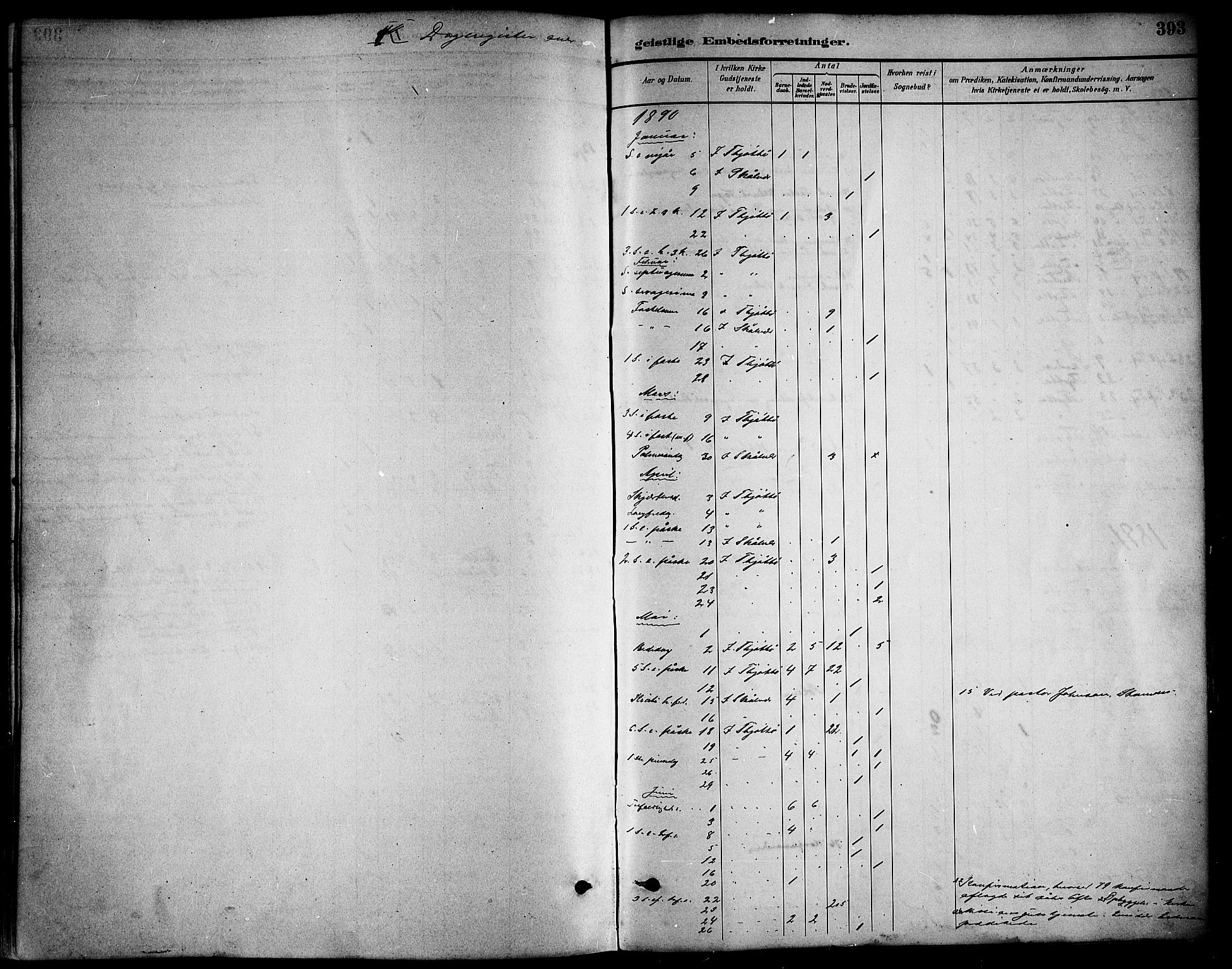 Ministerialprotokoller, klokkerbøker og fødselsregistre - Nordland, AV/SAT-A-1459/817/L0268: Parish register (copy) no. 817C03, 1884-1920, p. 393