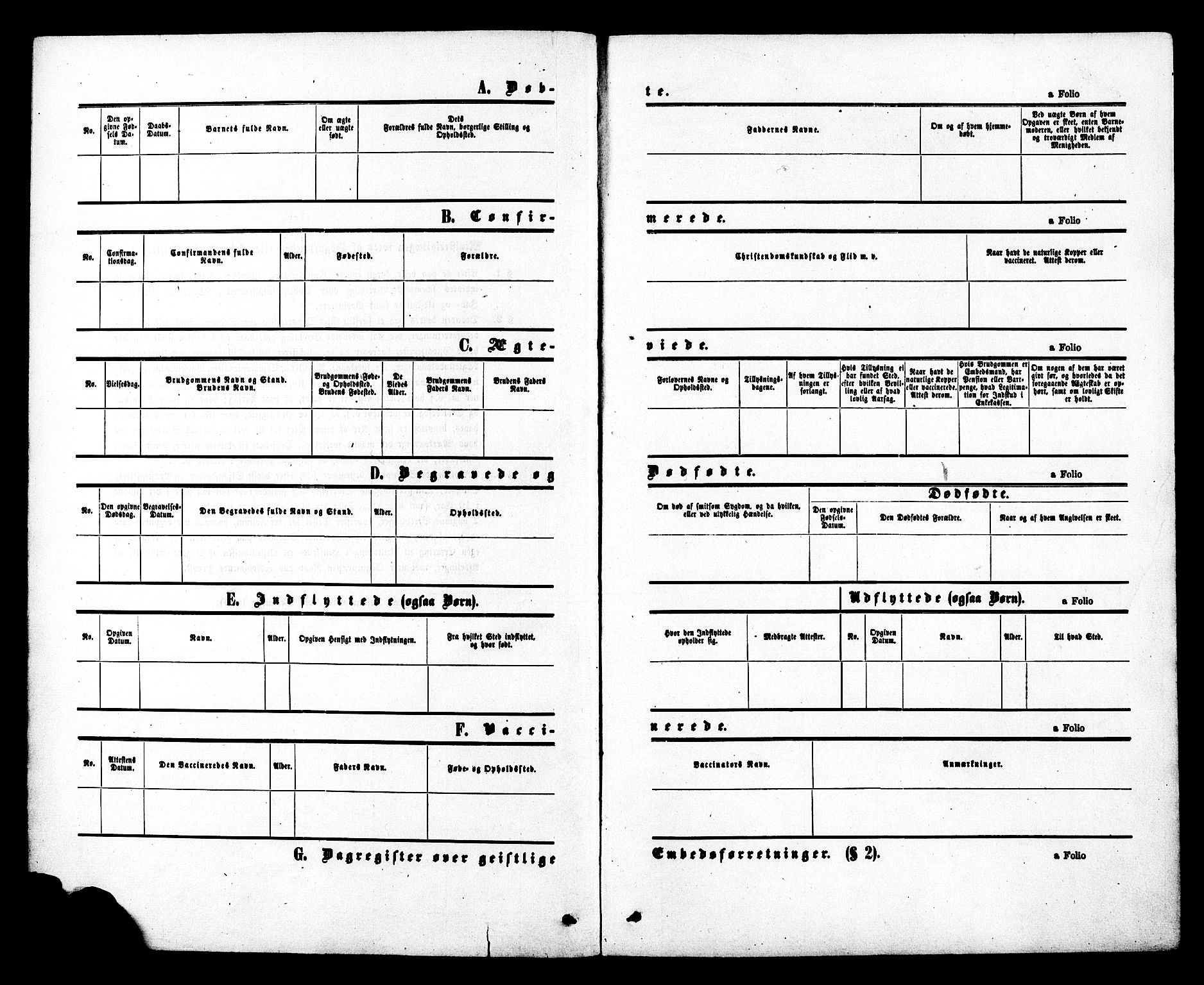 Johannes prestekontor Kirkebøker, AV/SAO-A-10852/F/Fa/L0002: Parish register (official) no. 2, 1875-1882