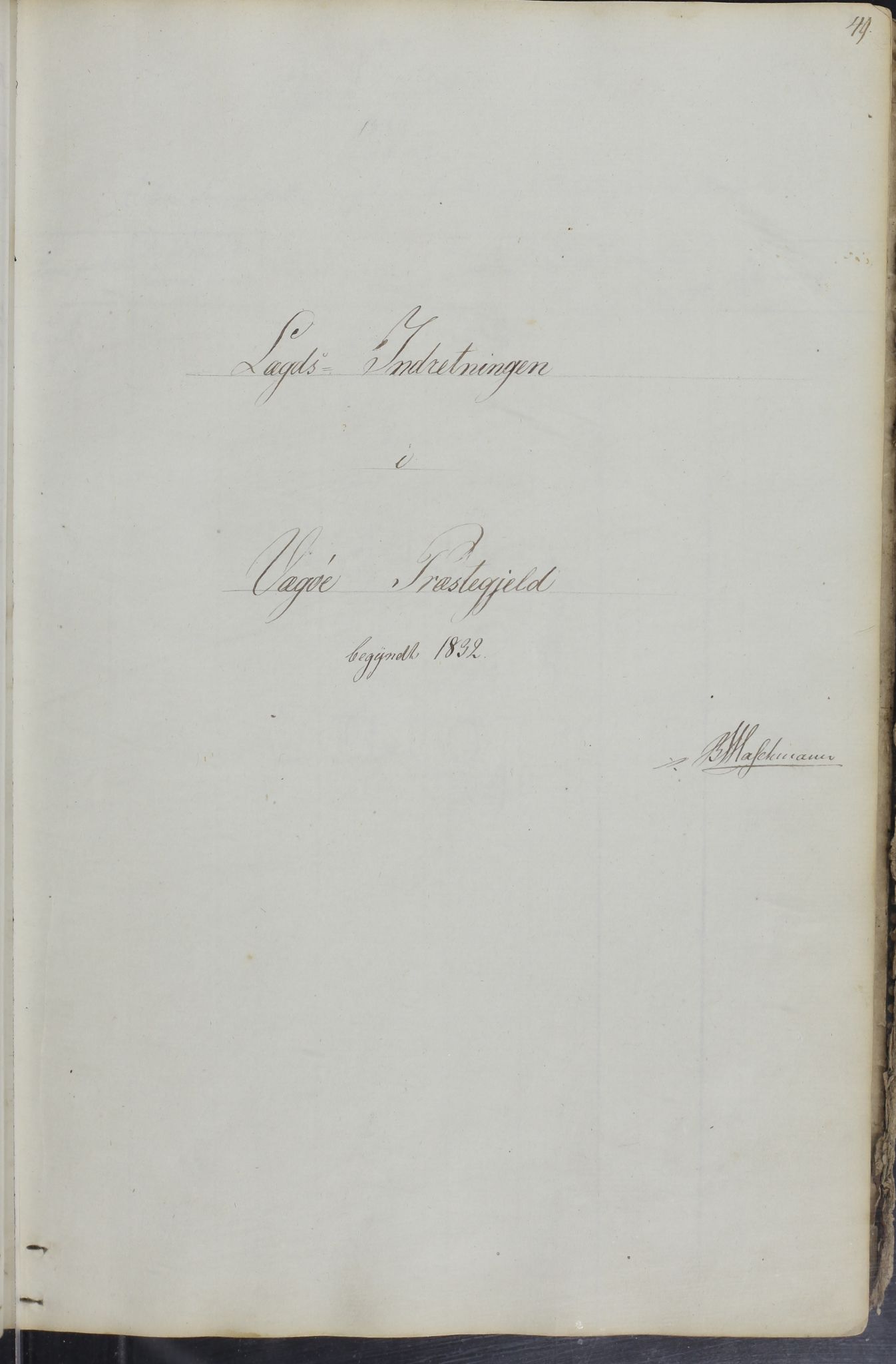 Vega kommune. Formannskapet, AIN/K-18150.150/A/L0001: Møtebok, 1801-1846, p. 49