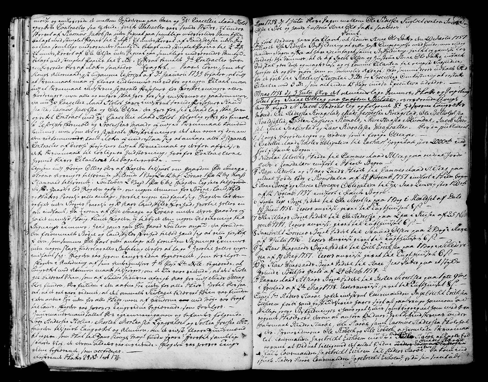 Romsdal sorenskriveri, SAT/A-4149/1/1/1A/L0014: Tingbok, 1757-1765, p. 23