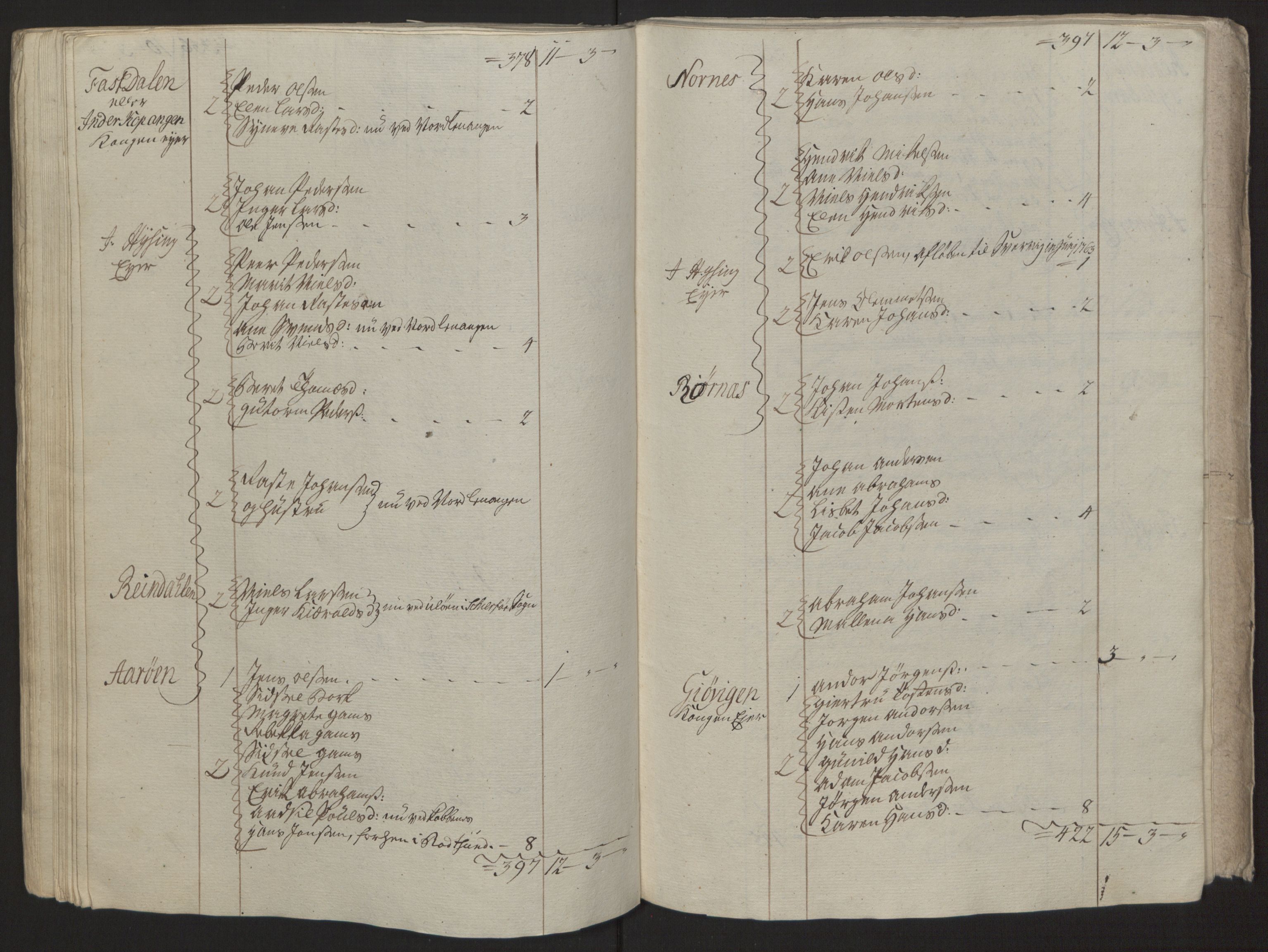 Rentekammeret inntil 1814, Reviderte regnskaper, Fogderegnskap, RA/EA-4092/R68/L4845: Ekstraskatten Senja og Troms, 1762-1765, p. 415