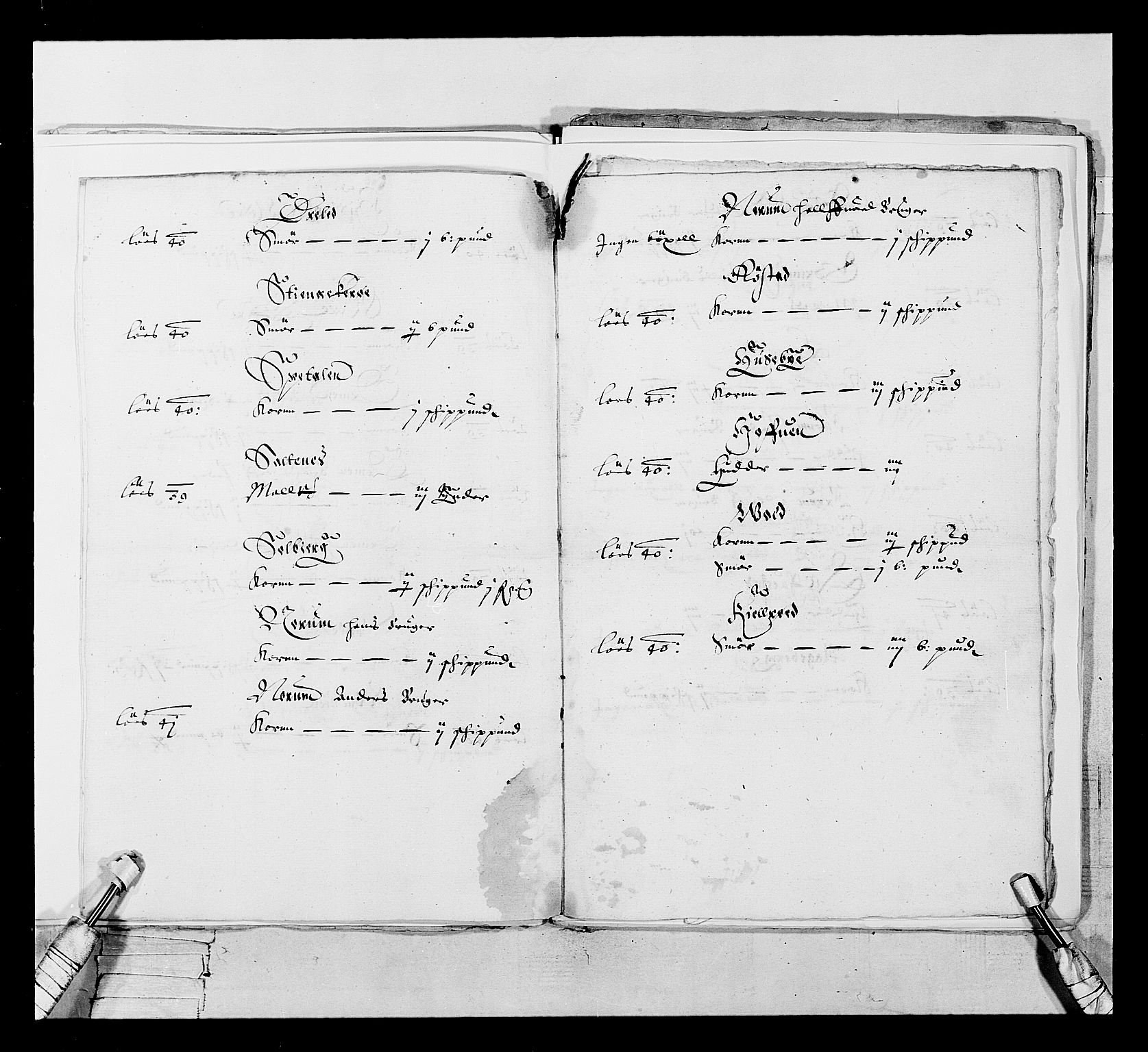 Stattholderembetet 1572-1771, AV/RA-EA-2870/Ek/L0017/0001: Jordebøker 1633-1658: / Adelsjordebøker, 1633-1639, p. 214